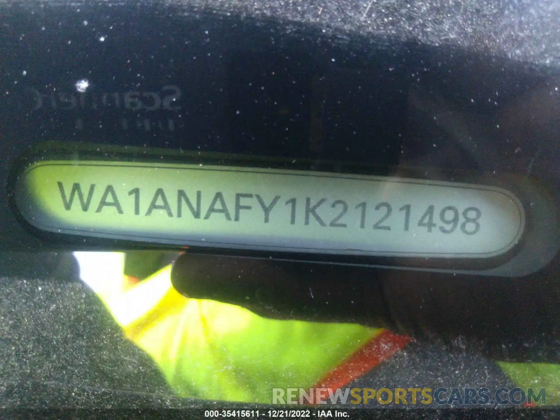 9 Photograph of a damaged car WA1ANAFY1K2121498 AUDI Q5 2019