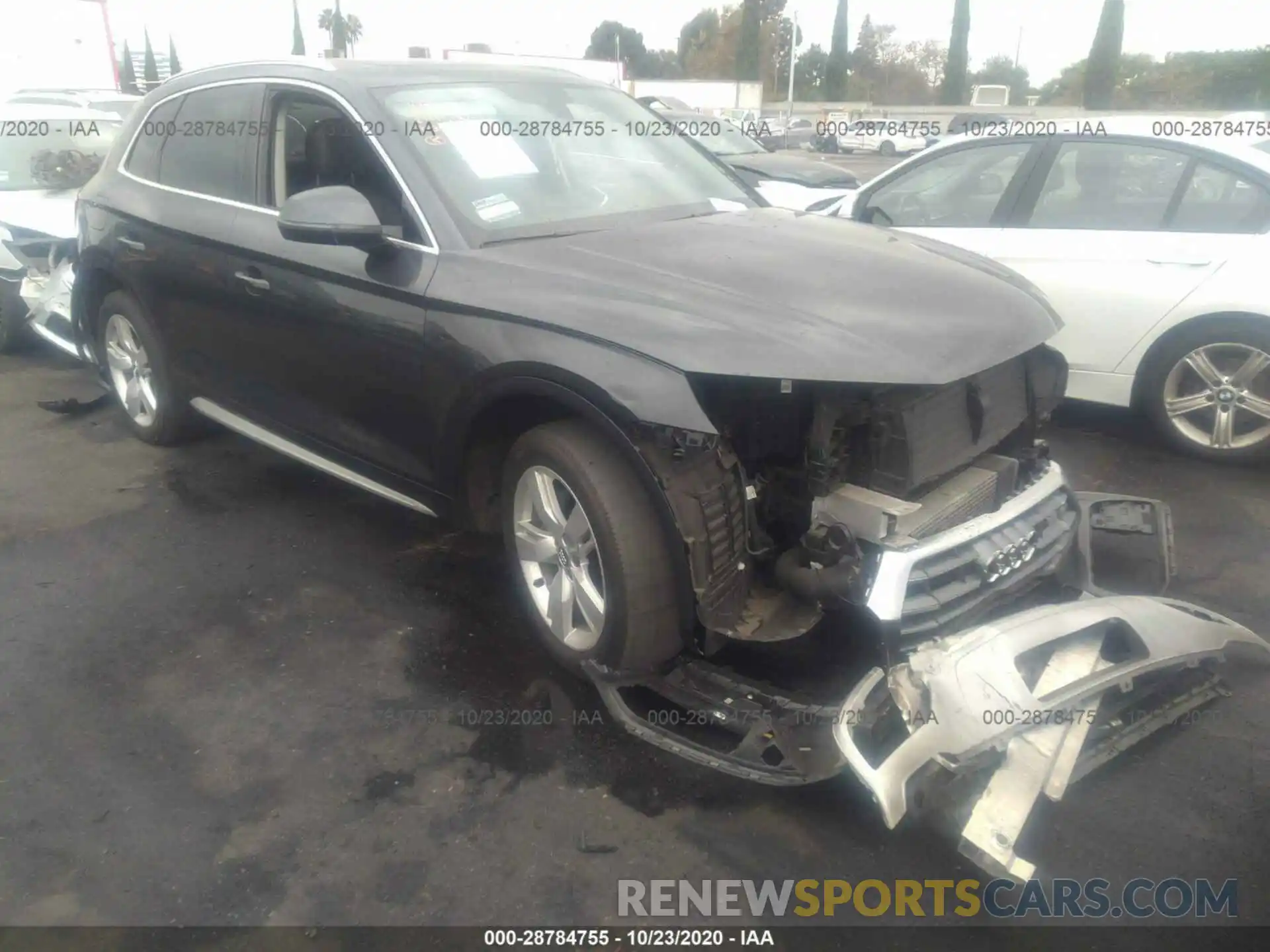 1 Photograph of a damaged car WA1ANAFY2K2059884 AUDI Q5 2019