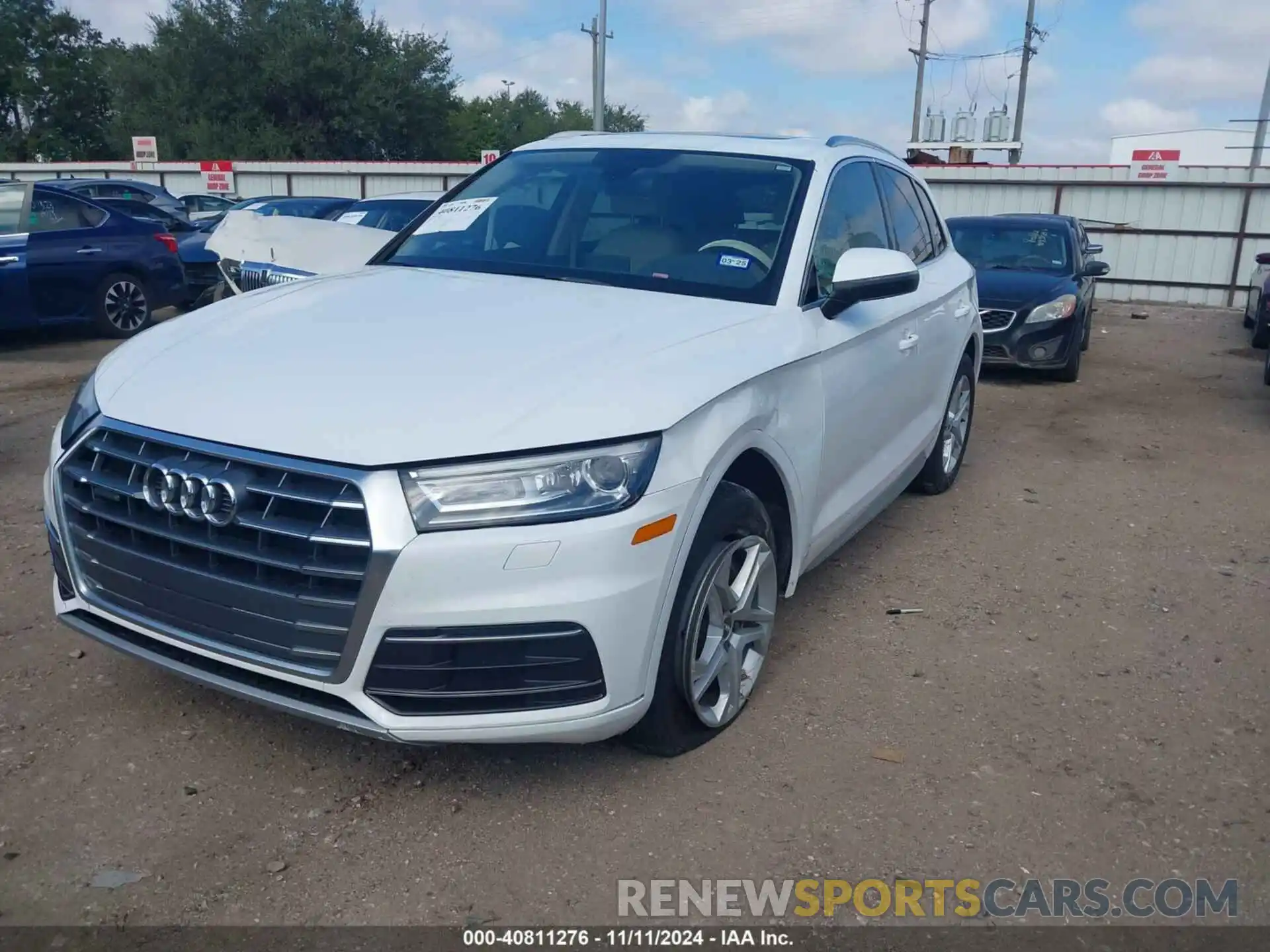 2 Photograph of a damaged car WA1ANAFY2K2100112 AUDI Q5 2019