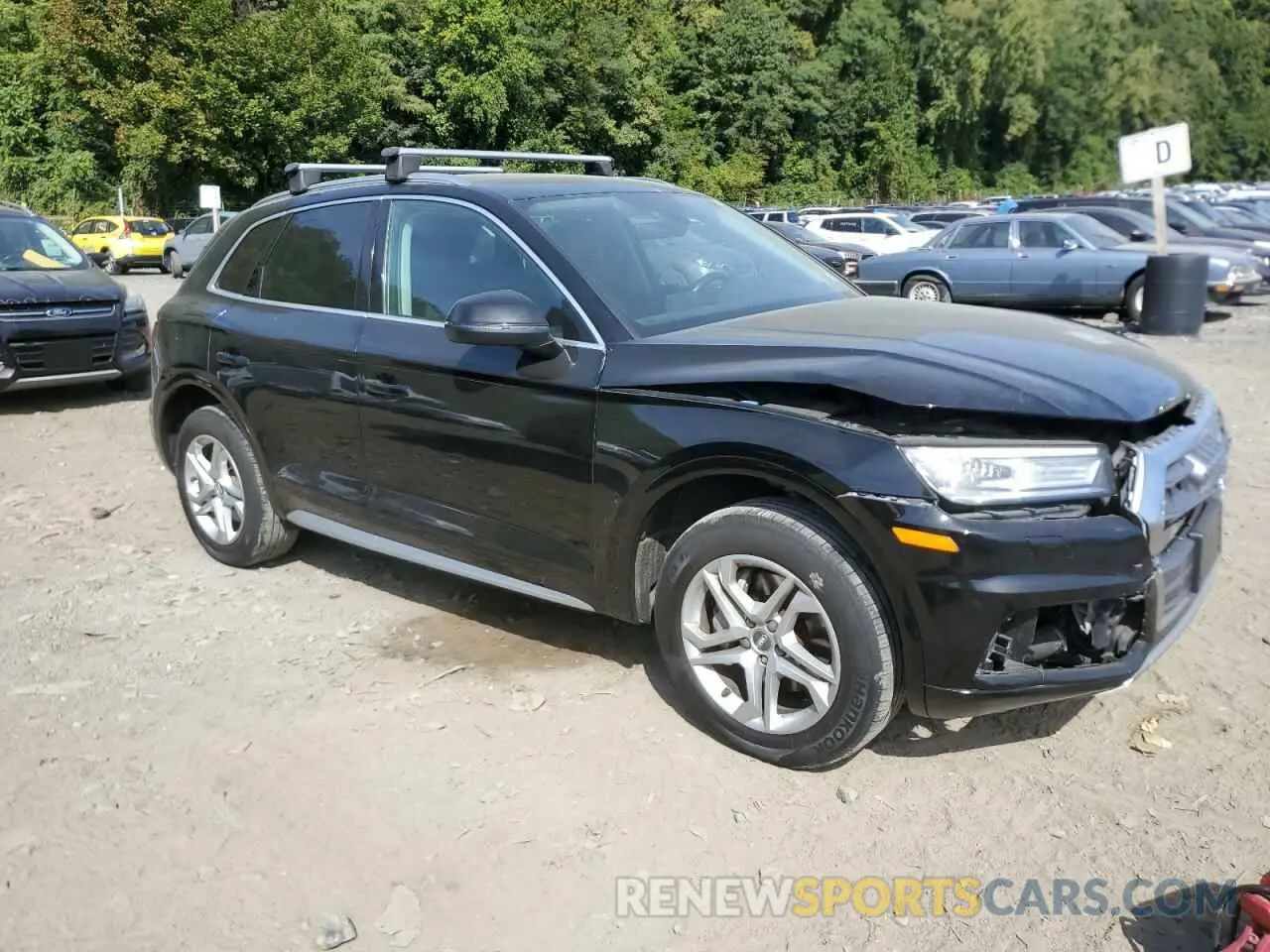 4 Photograph of a damaged car WA1ANAFY2K2124717 AUDI Q5 2019