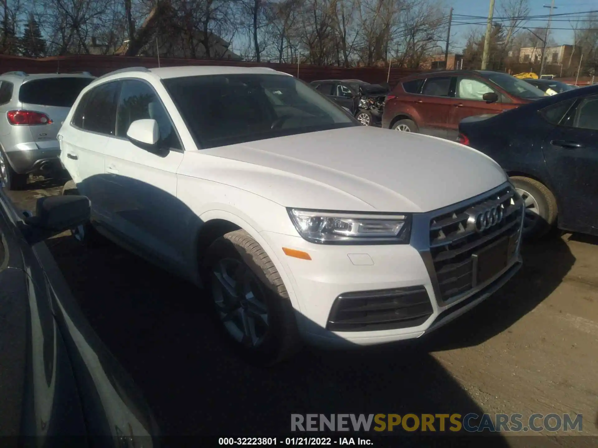 1 Photograph of a damaged car WA1ANAFY2K2127391 AUDI Q5 2019