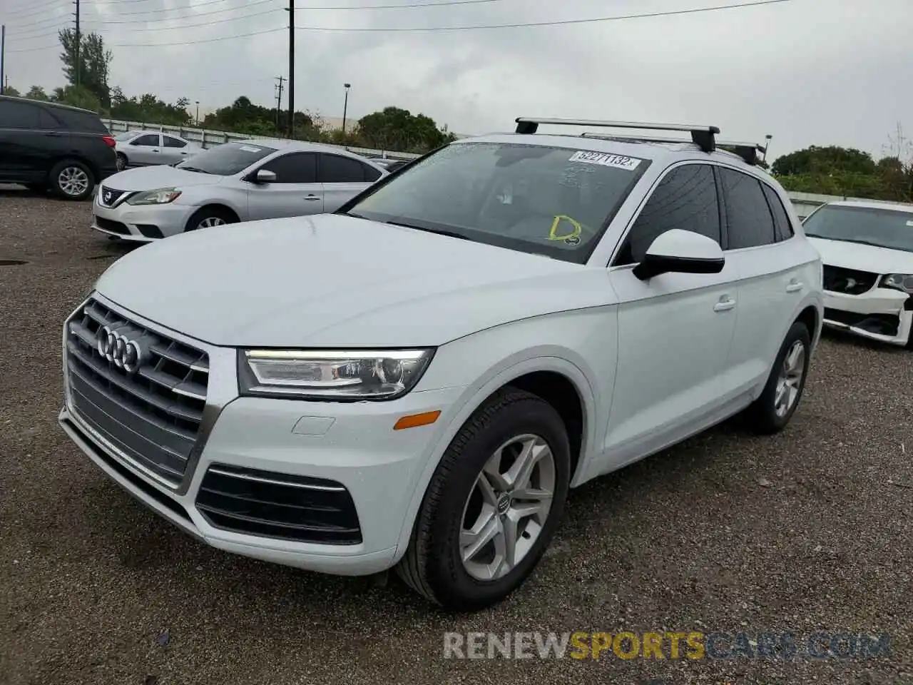 2 Photograph of a damaged car WA1ANAFY3K2042527 AUDI Q5 2019