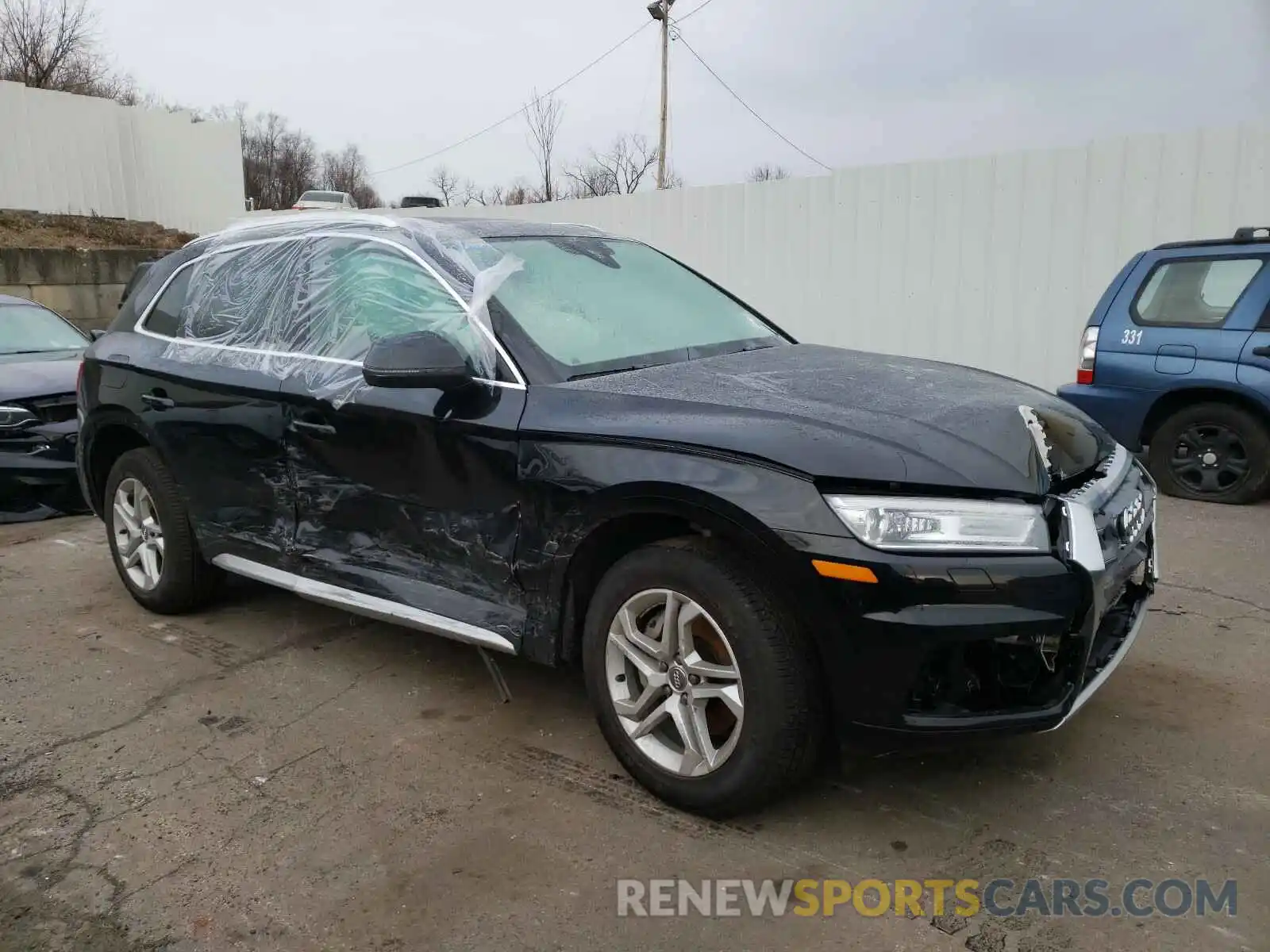 1 Photograph of a damaged car WA1ANAFY3K2047517 AUDI Q5 2019