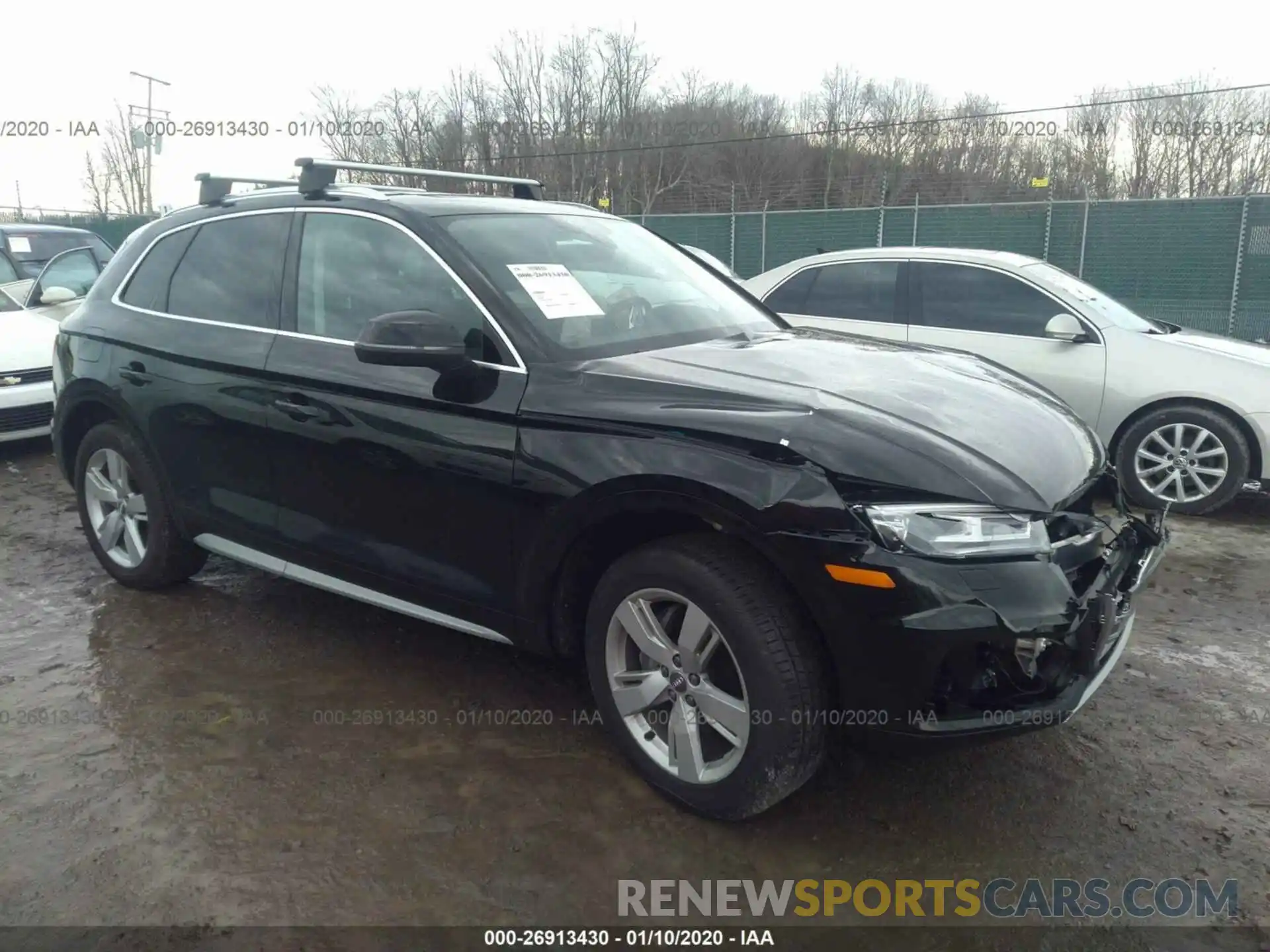 1 Photograph of a damaged car WA1ANAFY3K2085278 AUDI Q5 2019