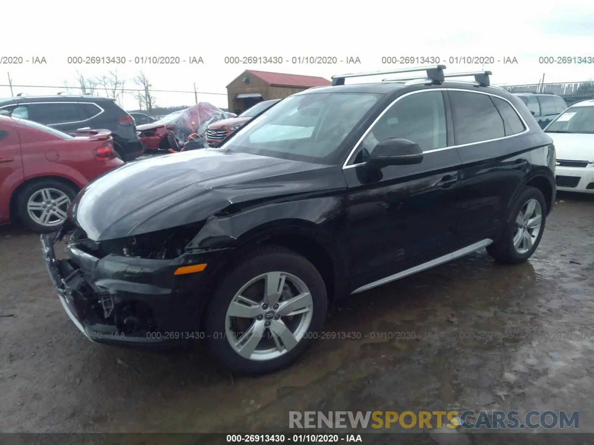 2 Photograph of a damaged car WA1ANAFY3K2085278 AUDI Q5 2019