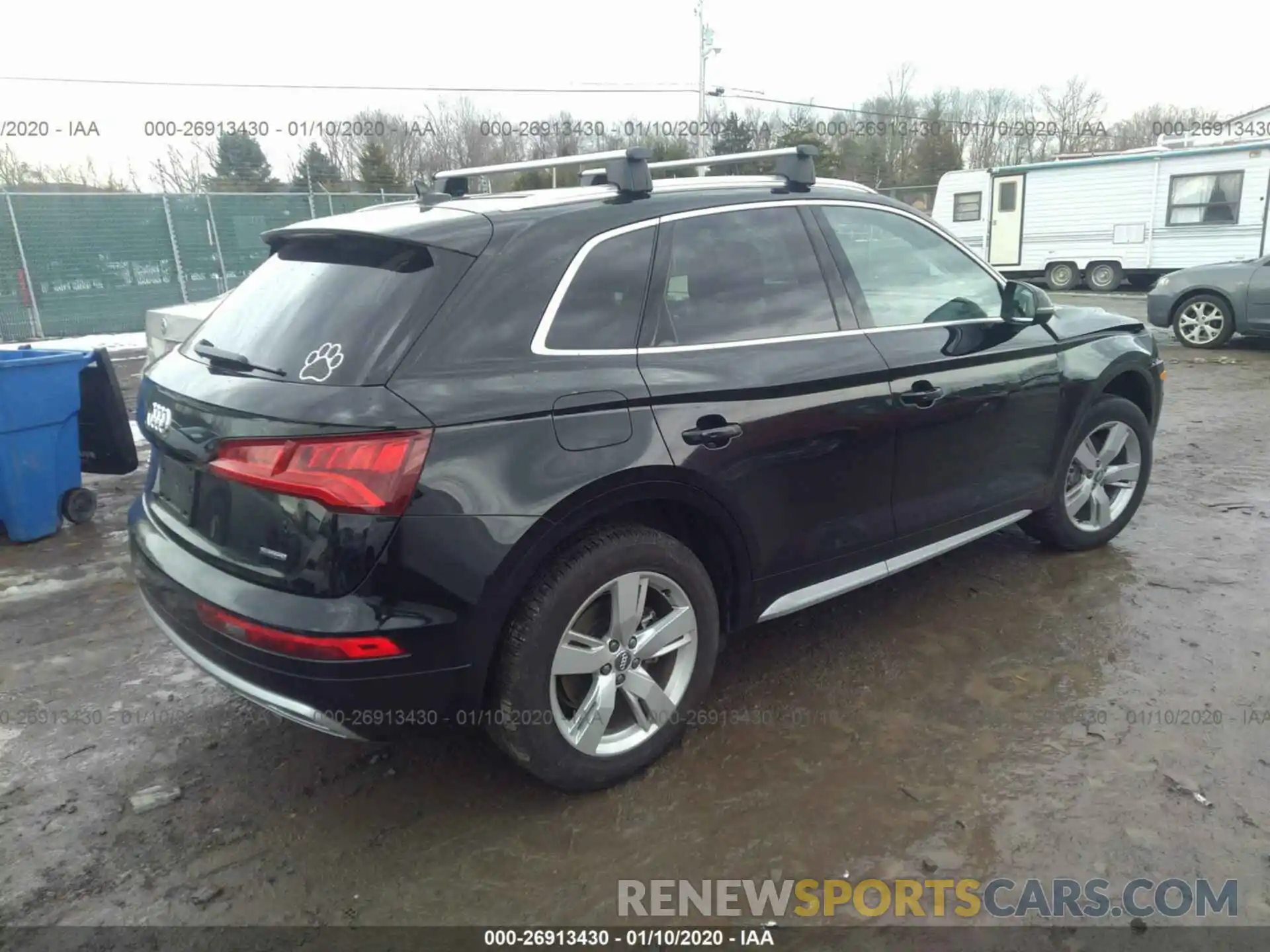 4 Photograph of a damaged car WA1ANAFY3K2085278 AUDI Q5 2019