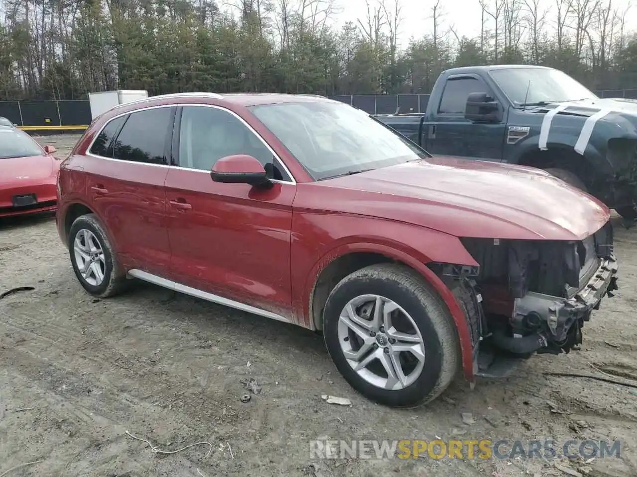 4 Photograph of a damaged car WA1ANAFY3K2093655 AUDI Q5 2019