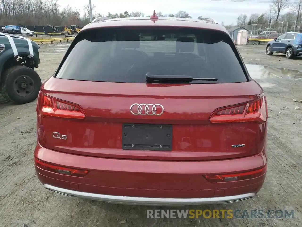 6 Photograph of a damaged car WA1ANAFY3K2093655 AUDI Q5 2019