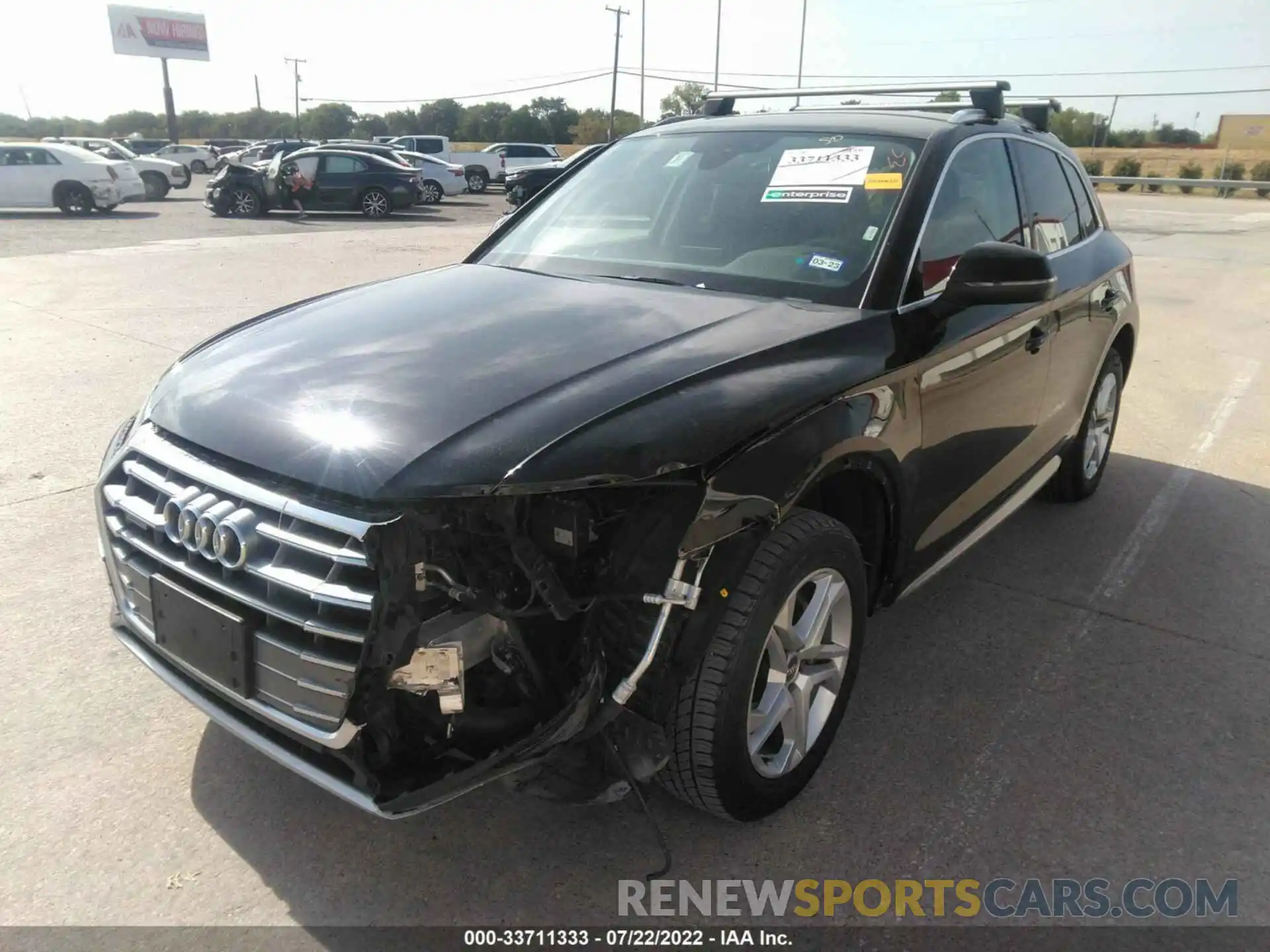 2 Photograph of a damaged car WA1ANAFY3K2106419 AUDI Q5 2019