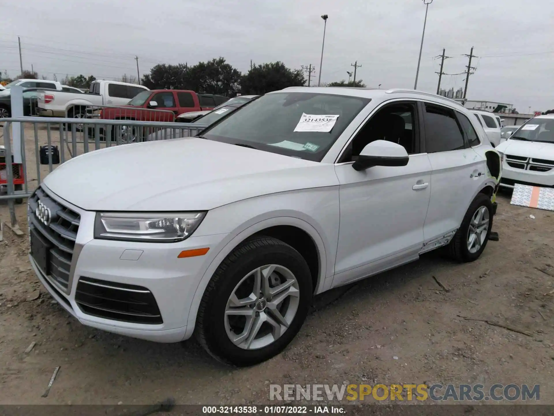 2 Photograph of a damaged car WA1ANAFY4K2059241 AUDI Q5 2019