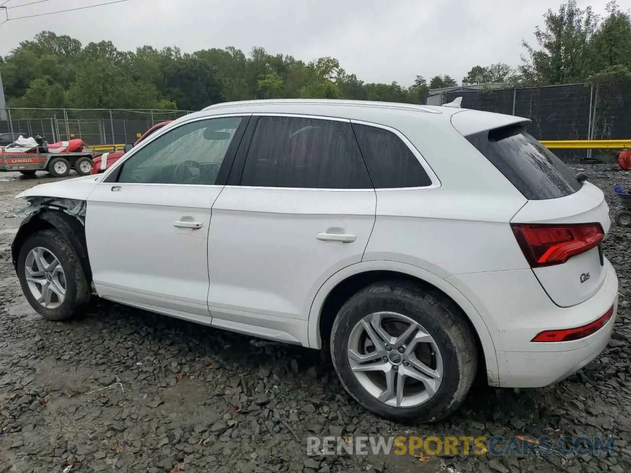 2 Photograph of a damaged car WA1ANAFY4K2067839 AUDI Q5 2019