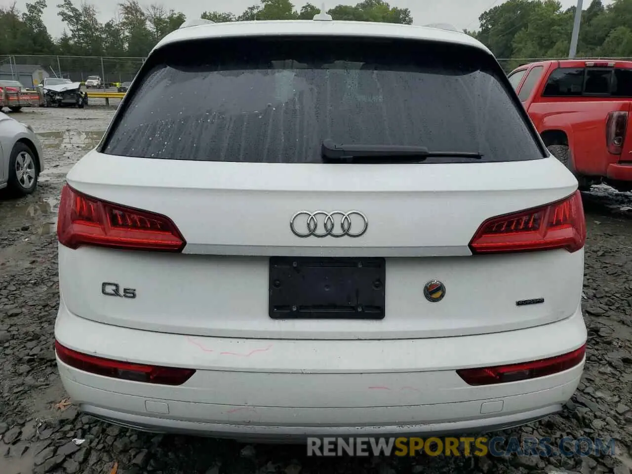 6 Photograph of a damaged car WA1ANAFY4K2067839 AUDI Q5 2019