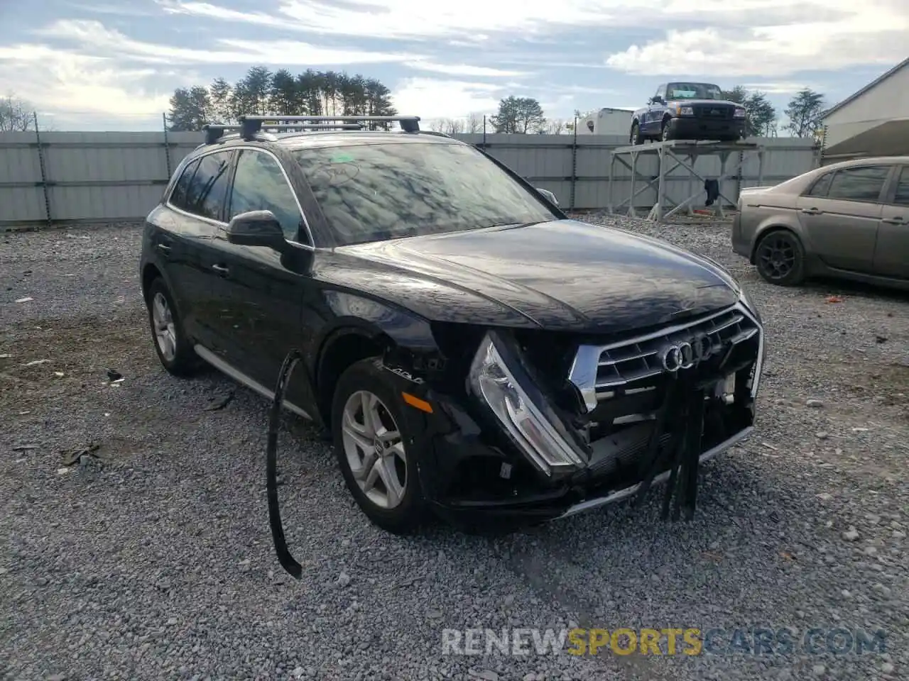 1 Photograph of a damaged car WA1ANAFY4K2112150 AUDI Q5 2019