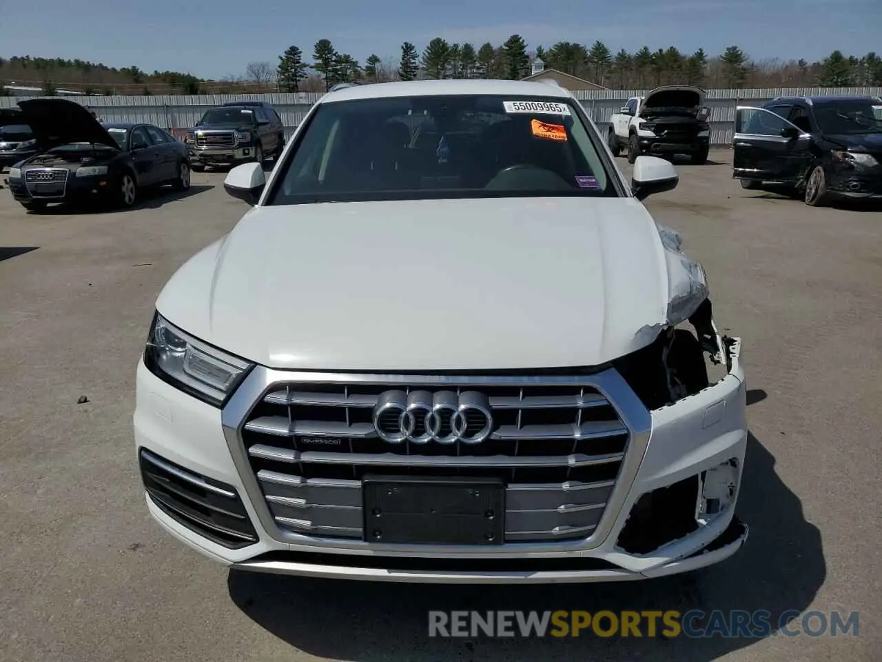 5 Photograph of a damaged car WA1ANAFY4K2125898 AUDI Q5 2019