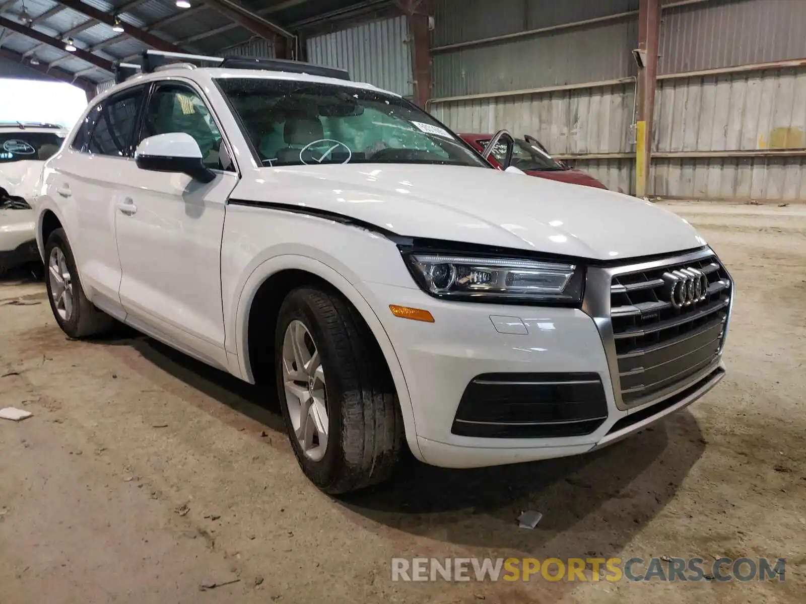 1 Photograph of a damaged car WA1ANAFY5K2077750 AUDI Q5 2019