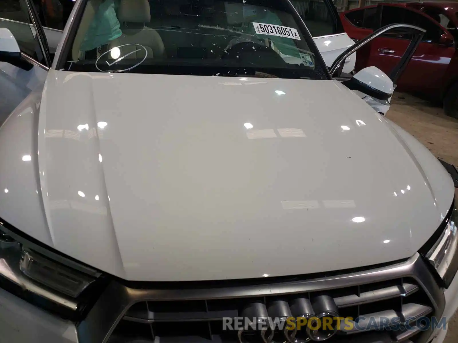 7 Photograph of a damaged car WA1ANAFY5K2077750 AUDI Q5 2019