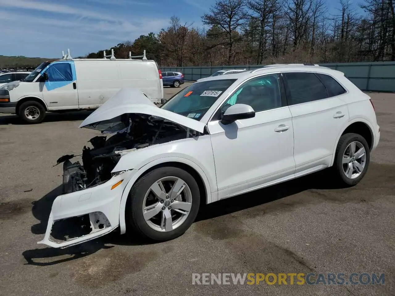 1 Photograph of a damaged car WA1ANAFY5K2144234 AUDI Q5 2019