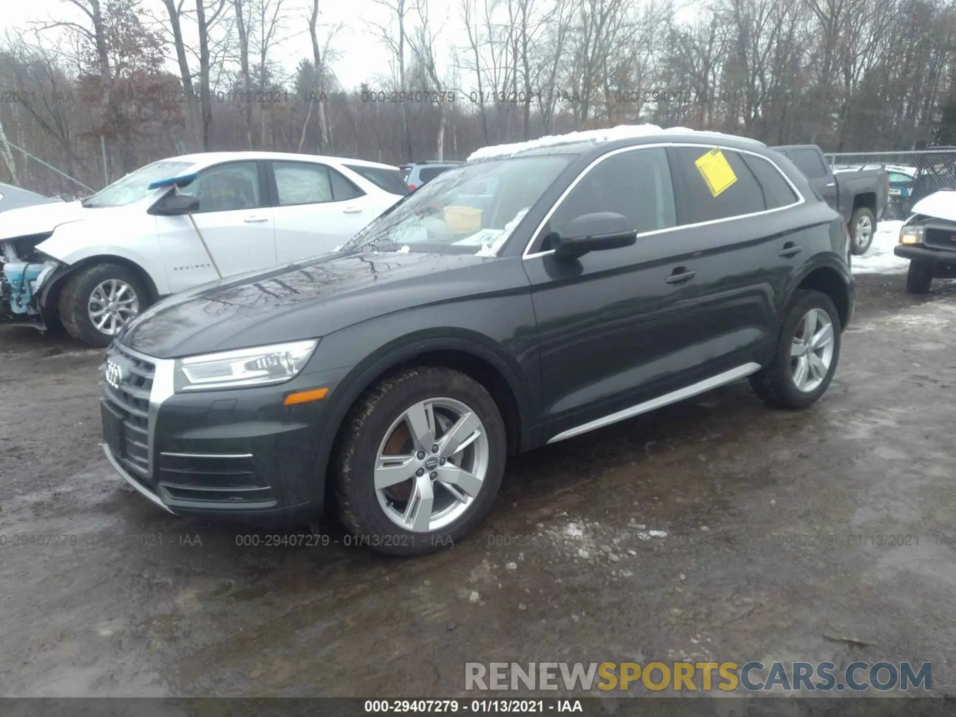 2 Photograph of a damaged car WA1ANAFY6K2073402 AUDI Q5 2019