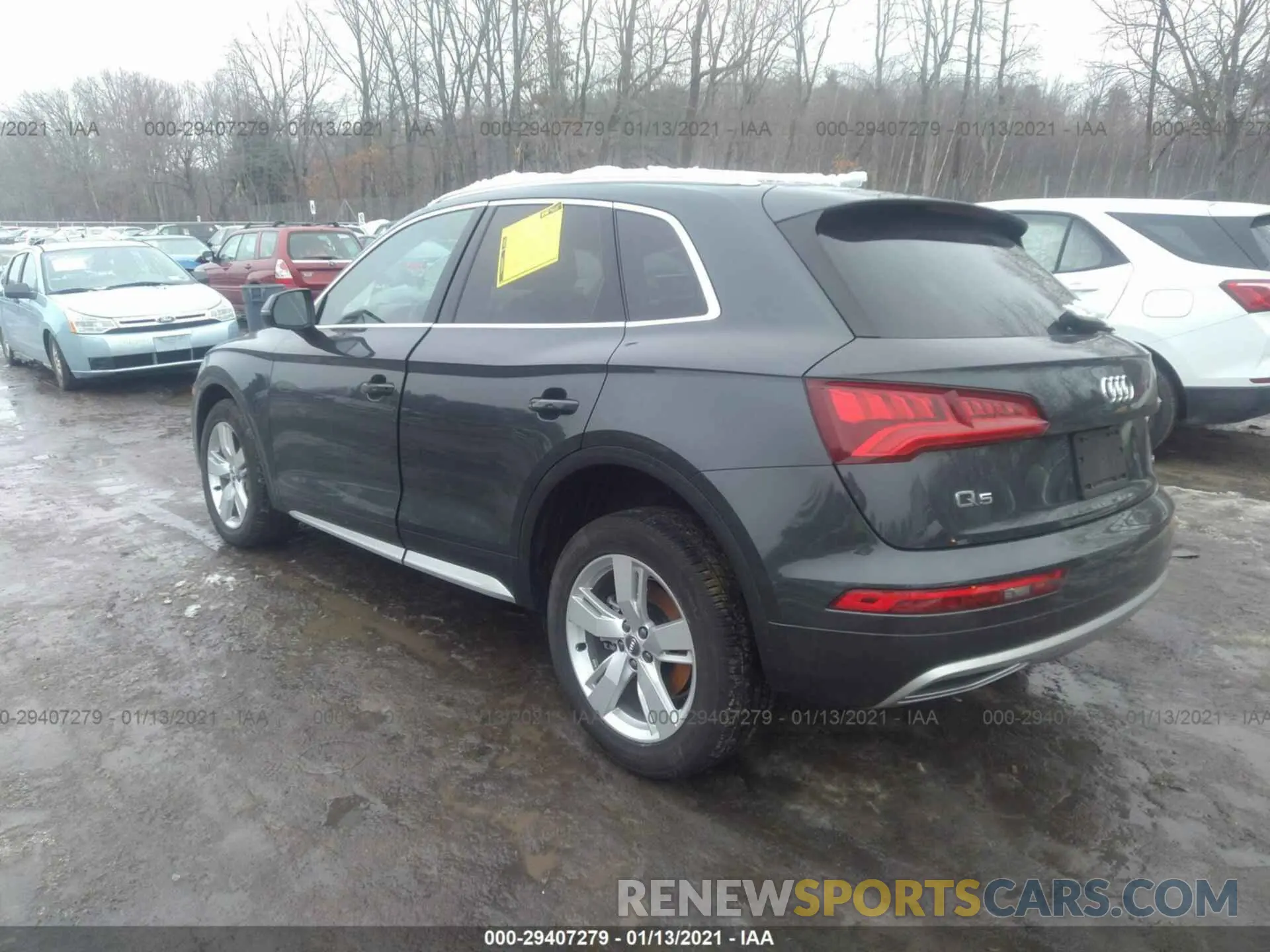 3 Photograph of a damaged car WA1ANAFY6K2073402 AUDI Q5 2019