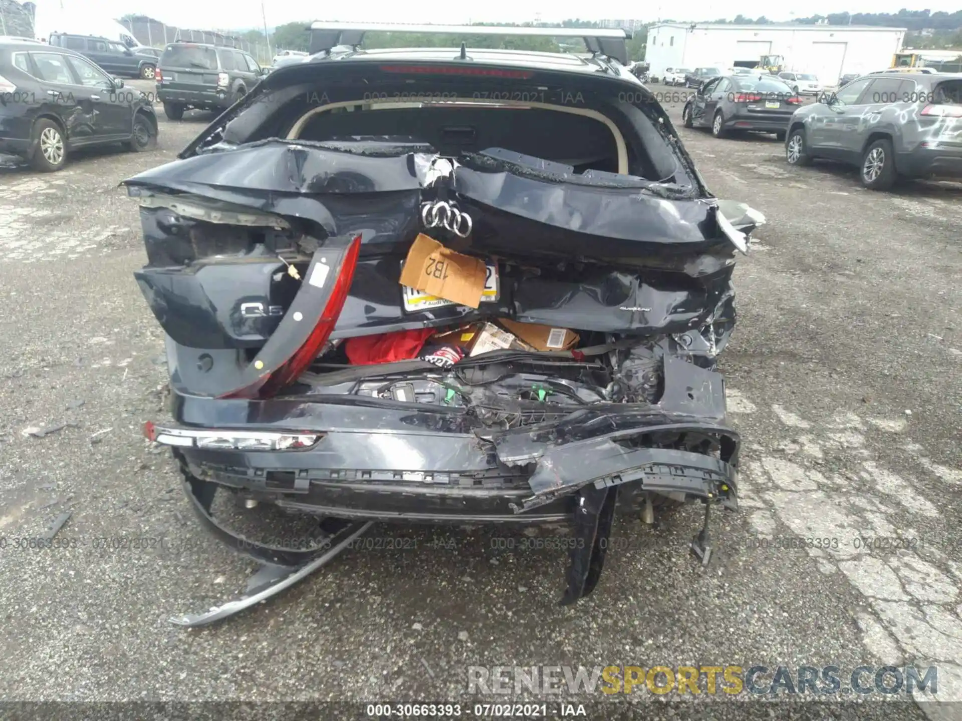 6 Photograph of a damaged car WA1ANAFY6K2075652 AUDI Q5 2019