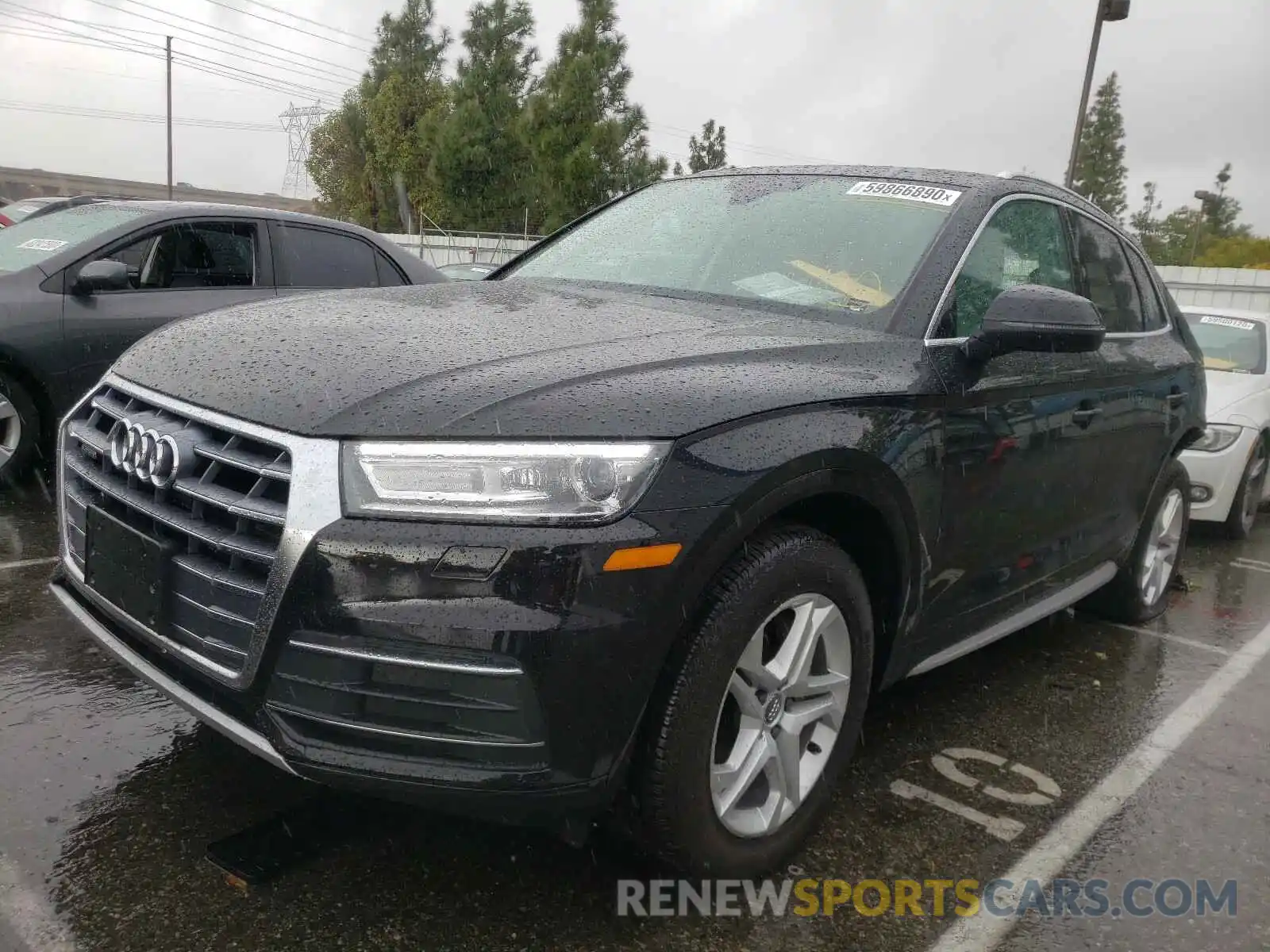 2 Photograph of a damaged car WA1ANAFY6K2139723 AUDI Q5 2019