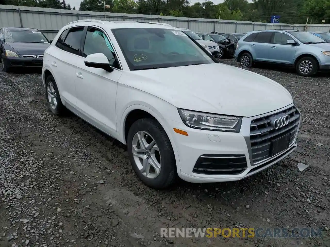 1 Photograph of a damaged car WA1ANAFY7K2066605 AUDI Q5 2019