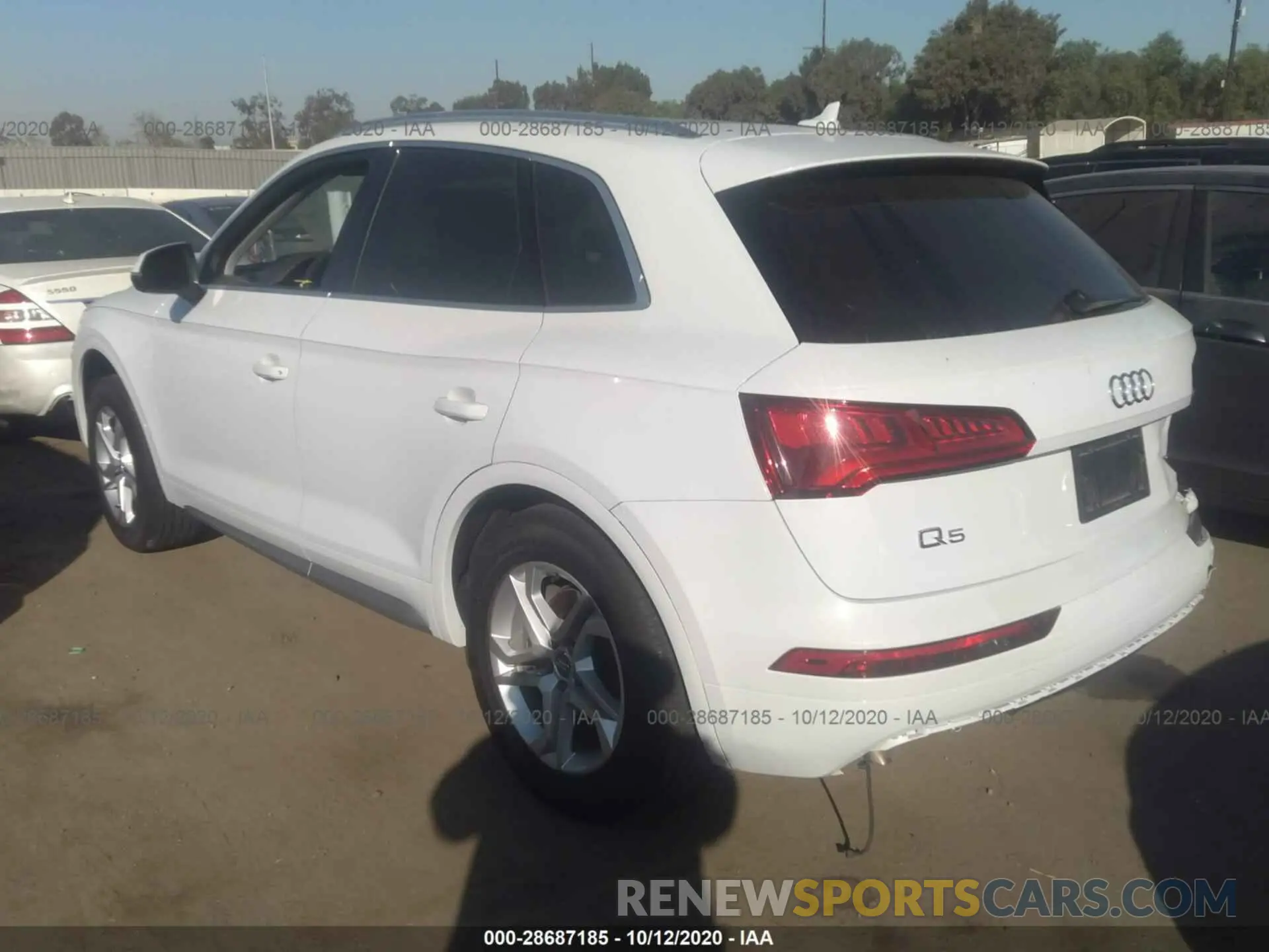 3 Photograph of a damaged car WA1ANAFY7K2068208 AUDI Q5 2019