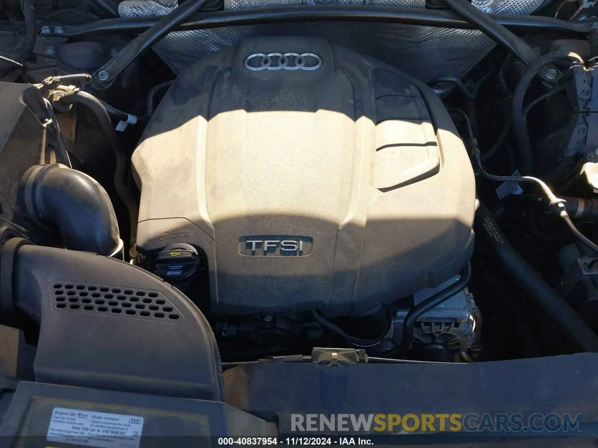 10 Photograph of a damaged car WA1ANAFY7K2069651 AUDI Q5 2019