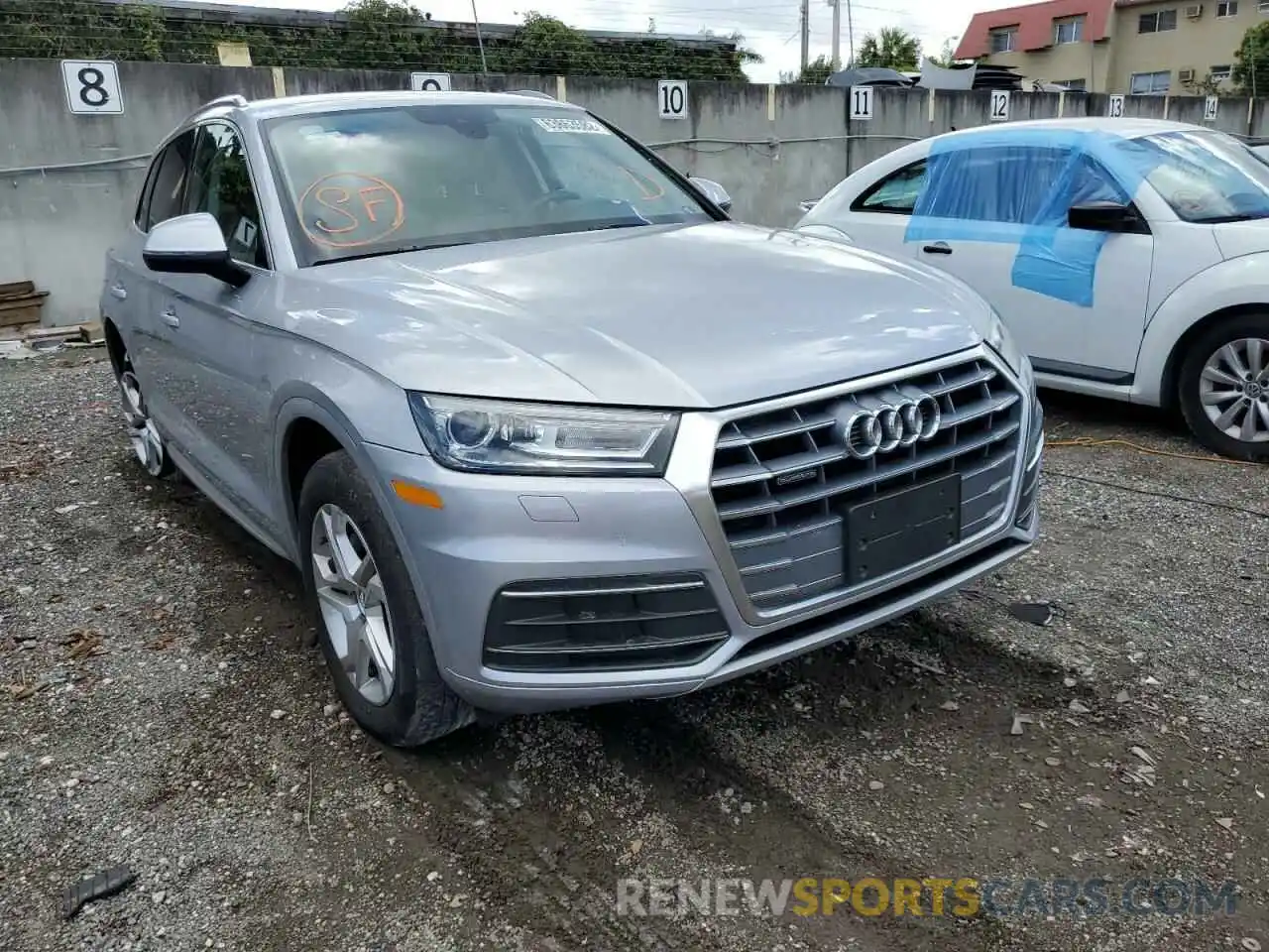 1 Photograph of a damaged car WA1ANAFY7K2128942 AUDI Q5 2019