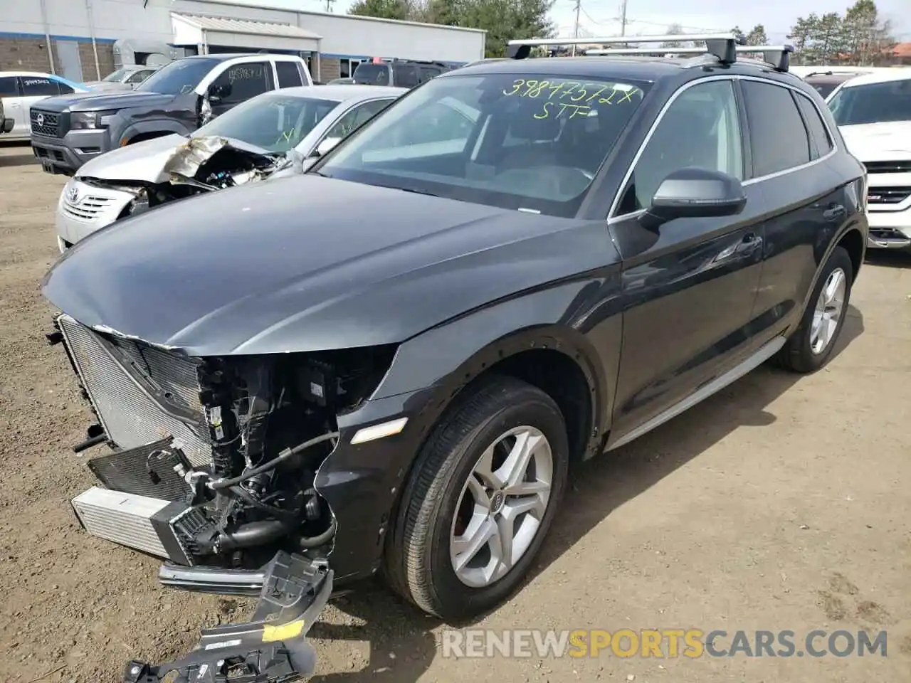 2 Photograph of a damaged car WA1ANAFY7K2137284 AUDI Q5 2019