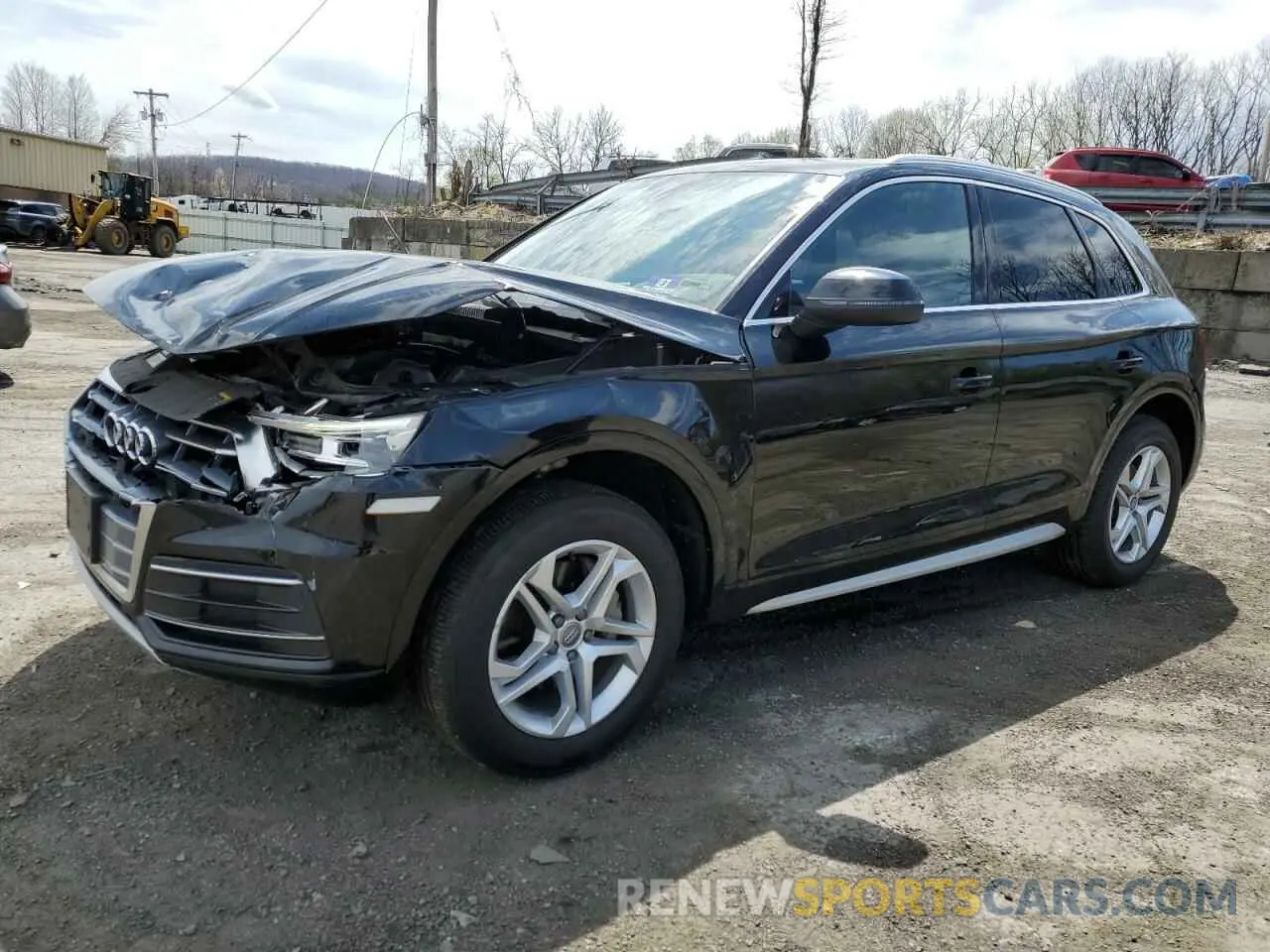 1 Photograph of a damaged car WA1ANAFY8K2046492 AUDI Q5 2019