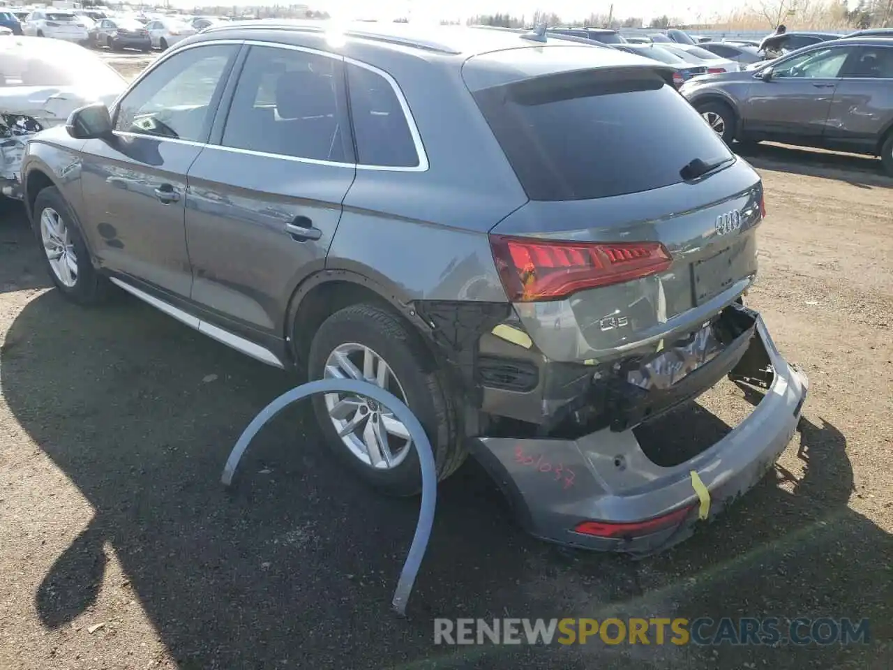 3 Photograph of a damaged car WA1ANAFY8K2138668 AUDI Q5 2019