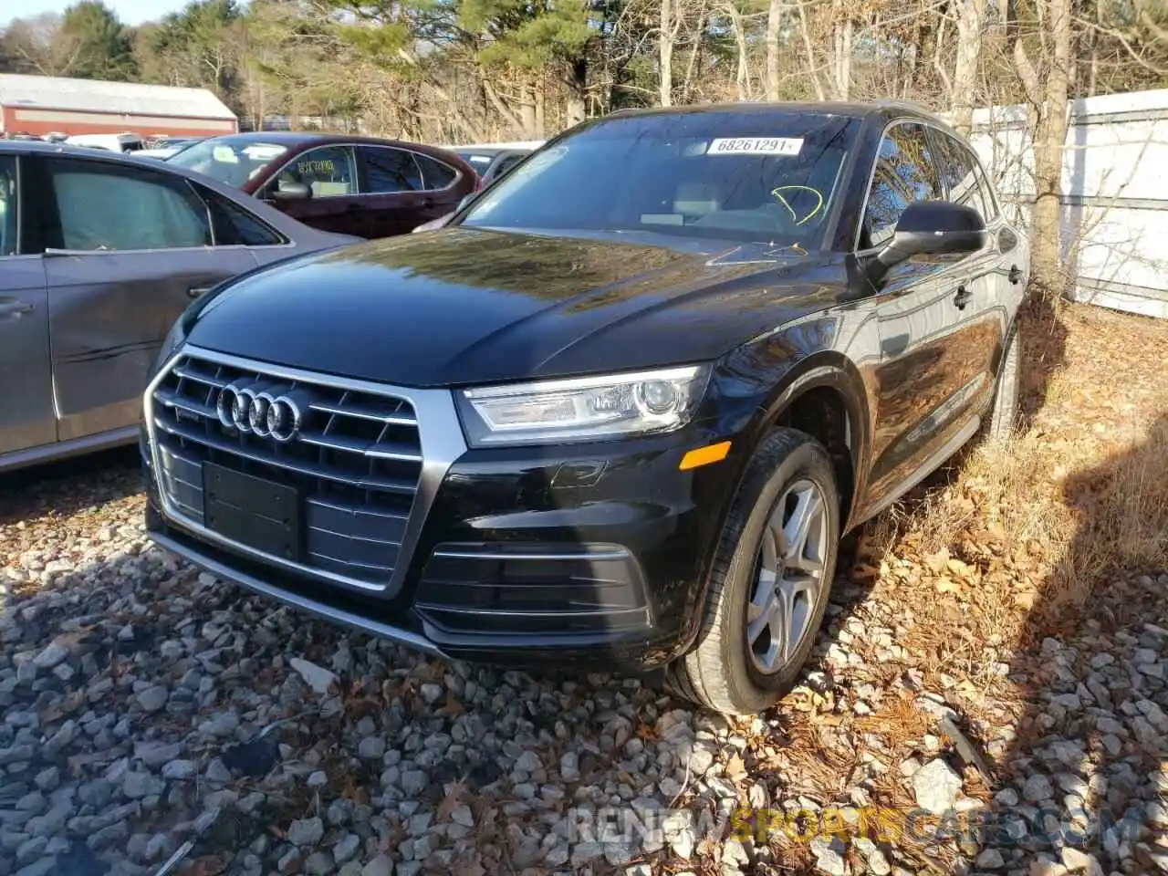 2 Photograph of a damaged car WA1ANAFY9K2028843 AUDI Q5 2019