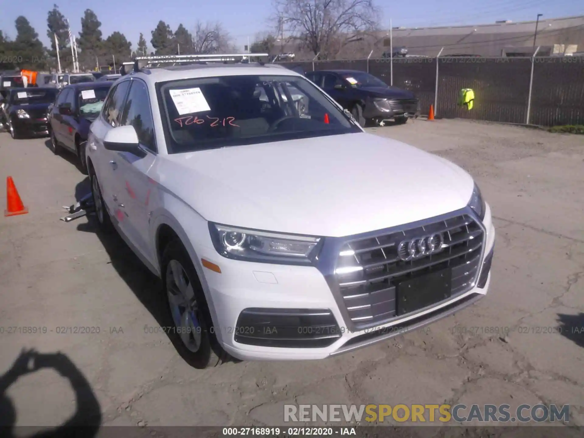 1 Photograph of a damaged car WA1ANAFY9K2103556 AUDI Q5 2019