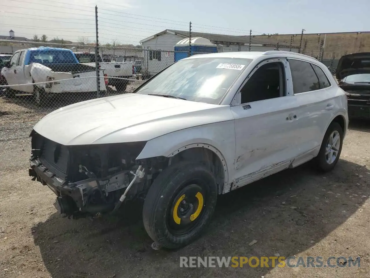 1 Photograph of a damaged car WA1ANAFY9K2127307 AUDI Q5 2019