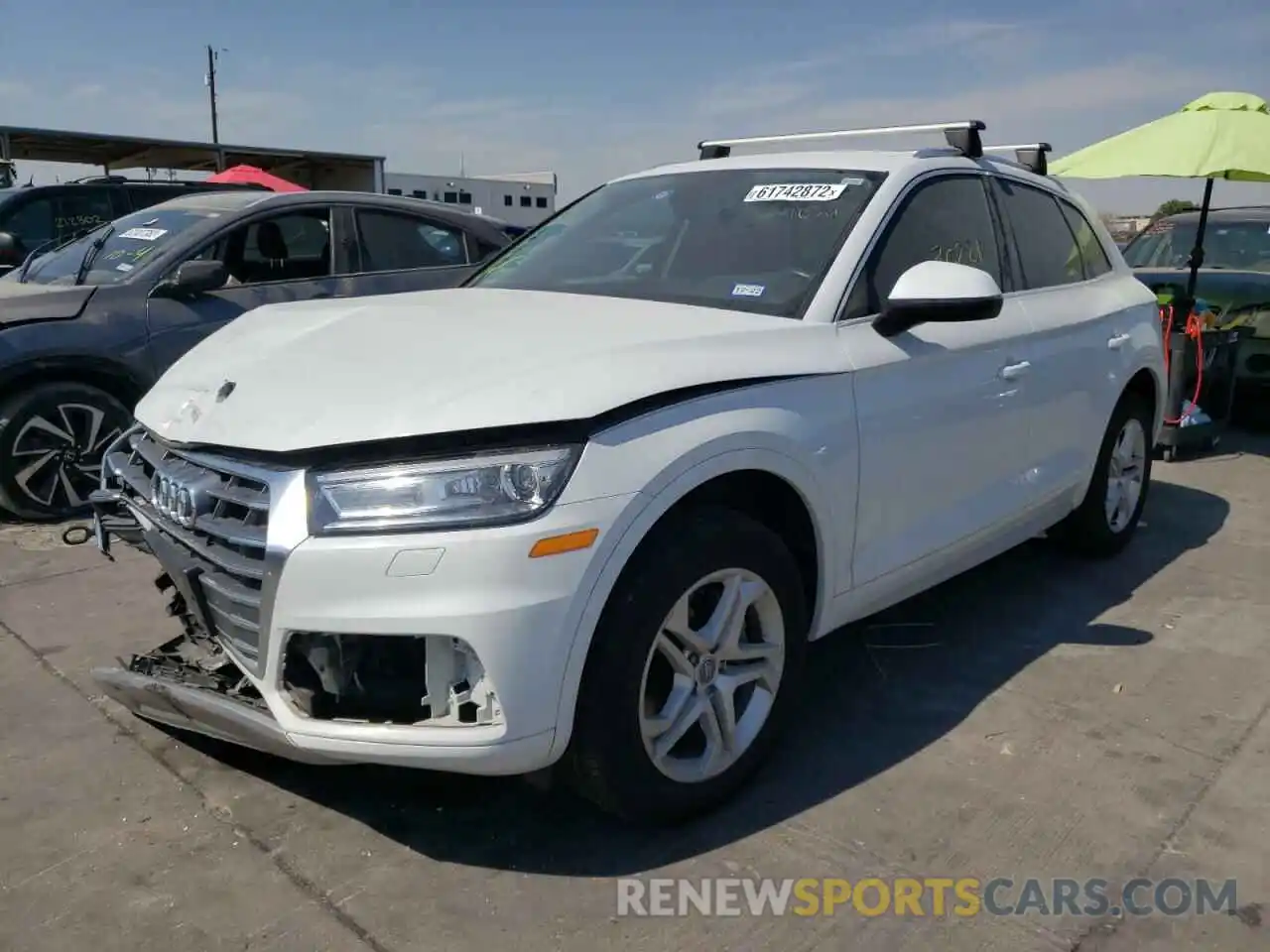 2 Photograph of a damaged car WA1ANAFY9K2127341 AUDI Q5 2019