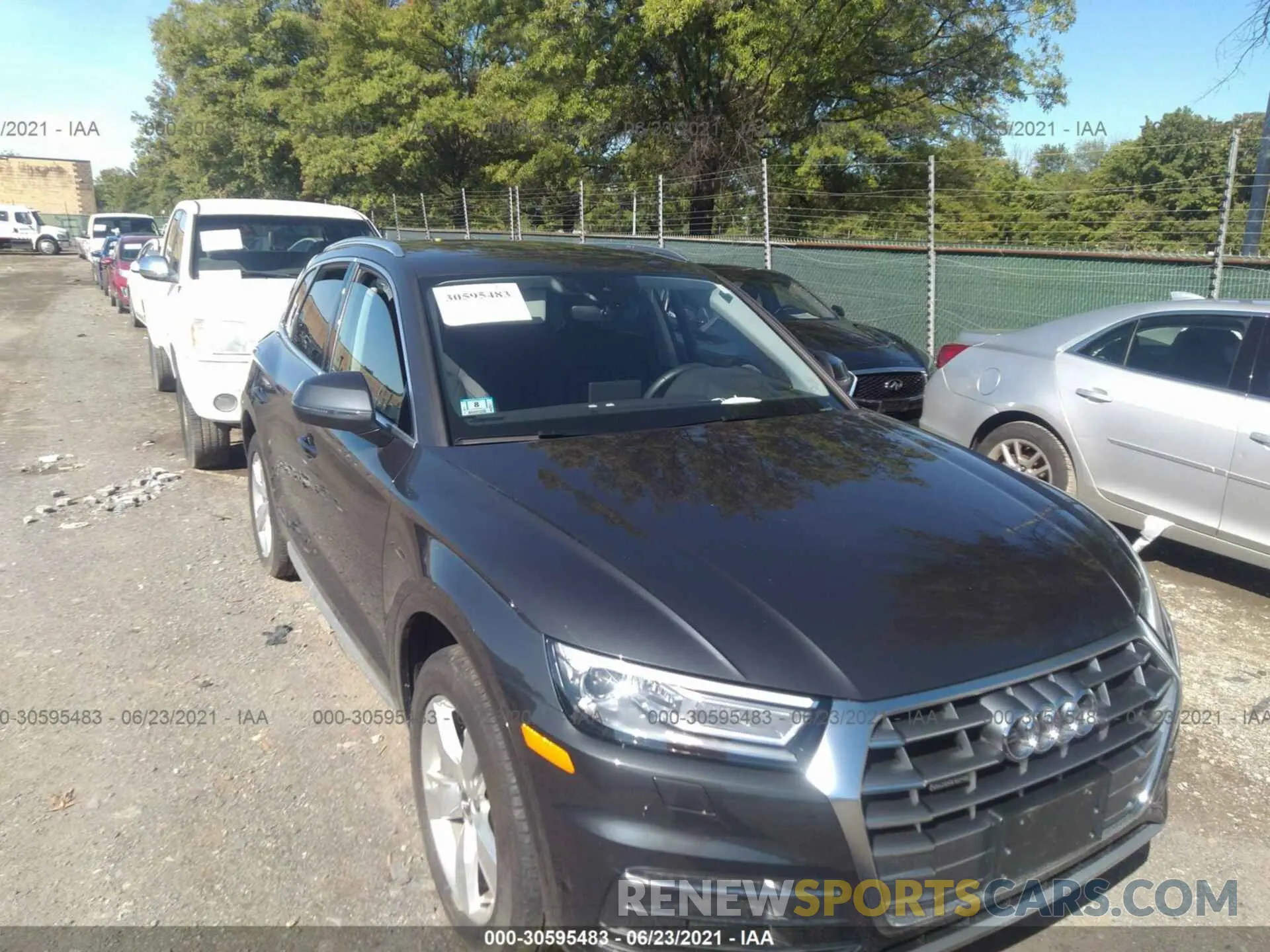 1 Photograph of a damaged car WA1ANAFYXK2091952 AUDI Q5 2019