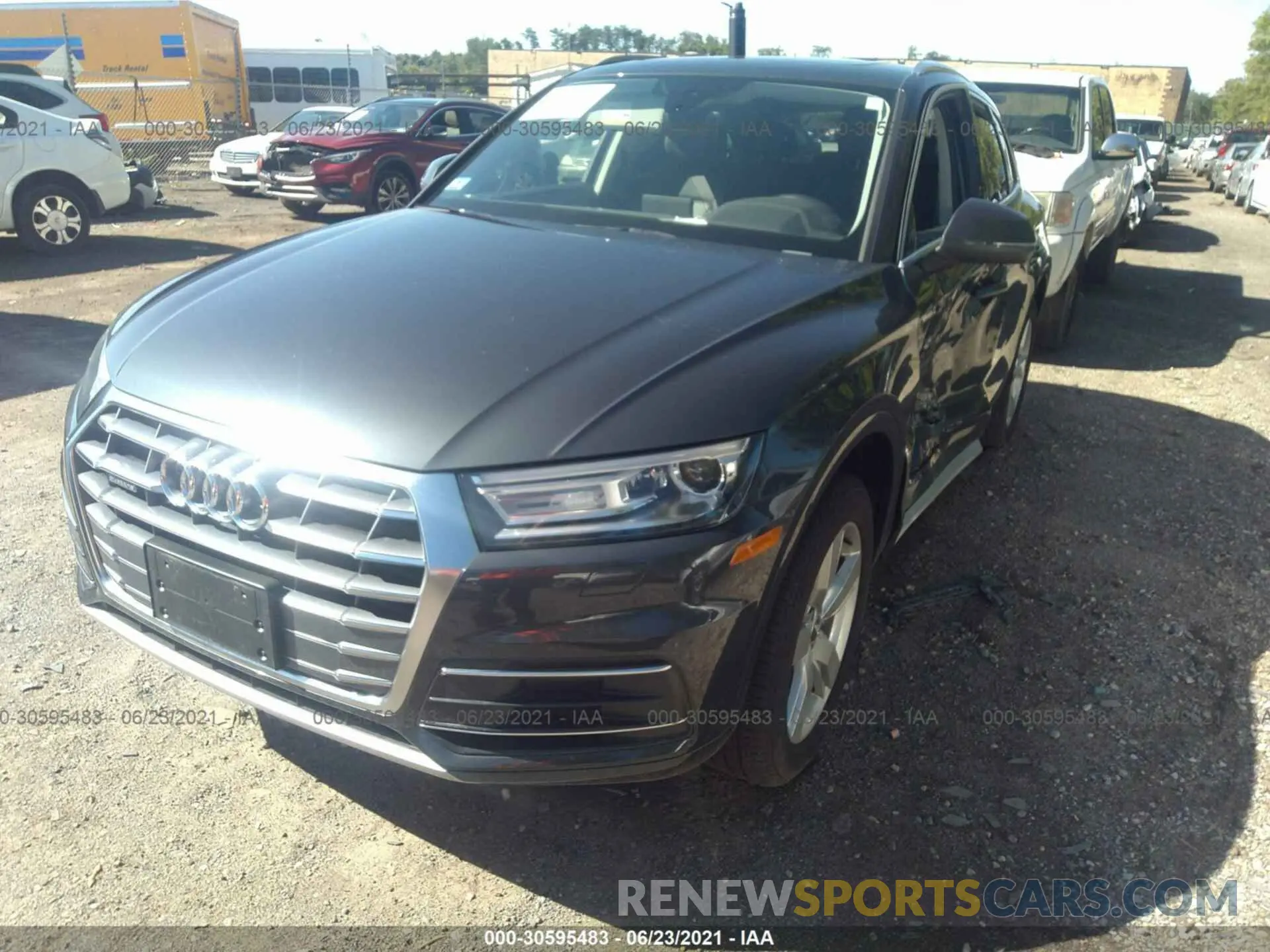 2 Photograph of a damaged car WA1ANAFYXK2091952 AUDI Q5 2019