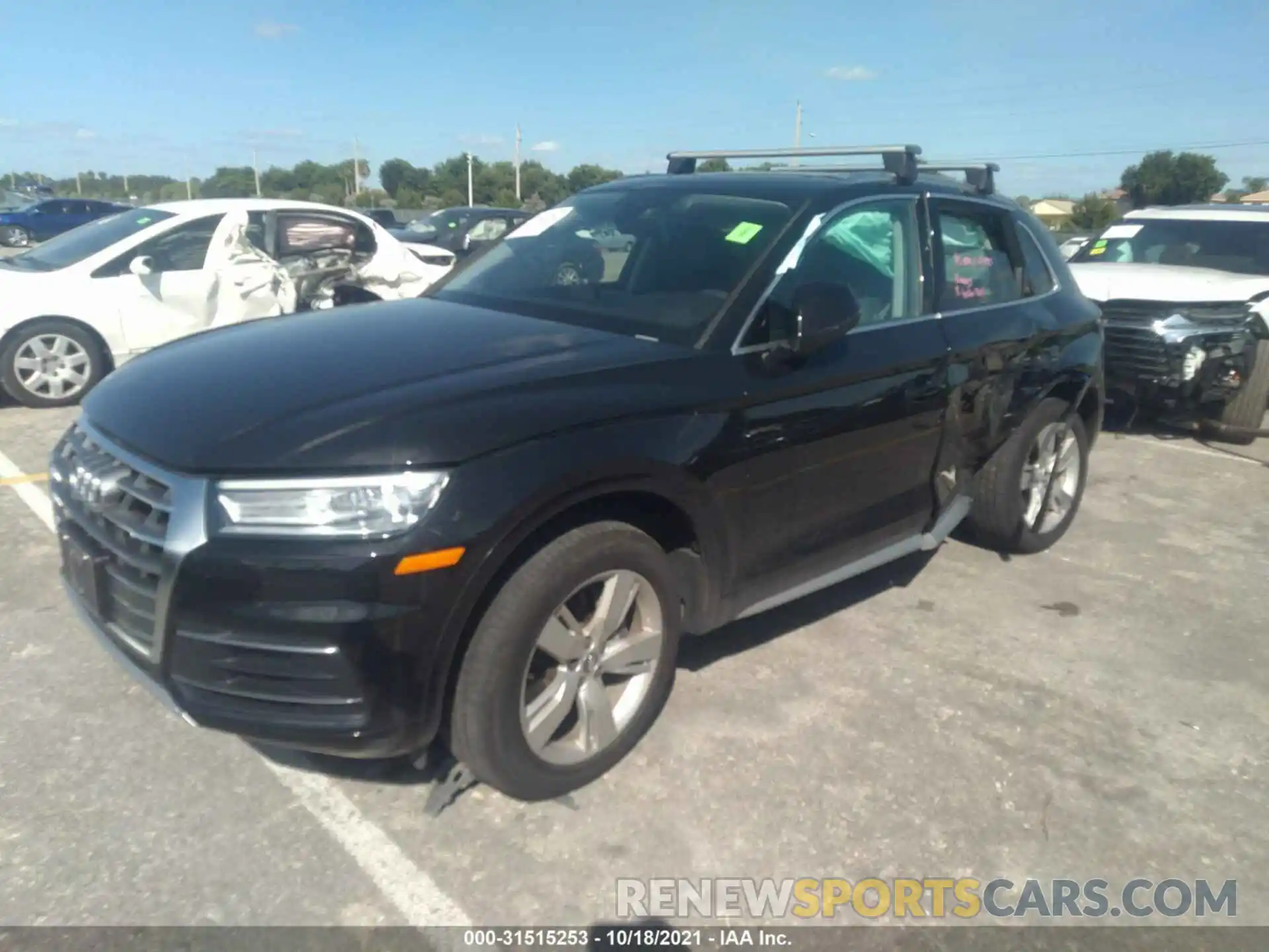 2 Photograph of a damaged car WA1ANAFYXK2094012 AUDI Q5 2019