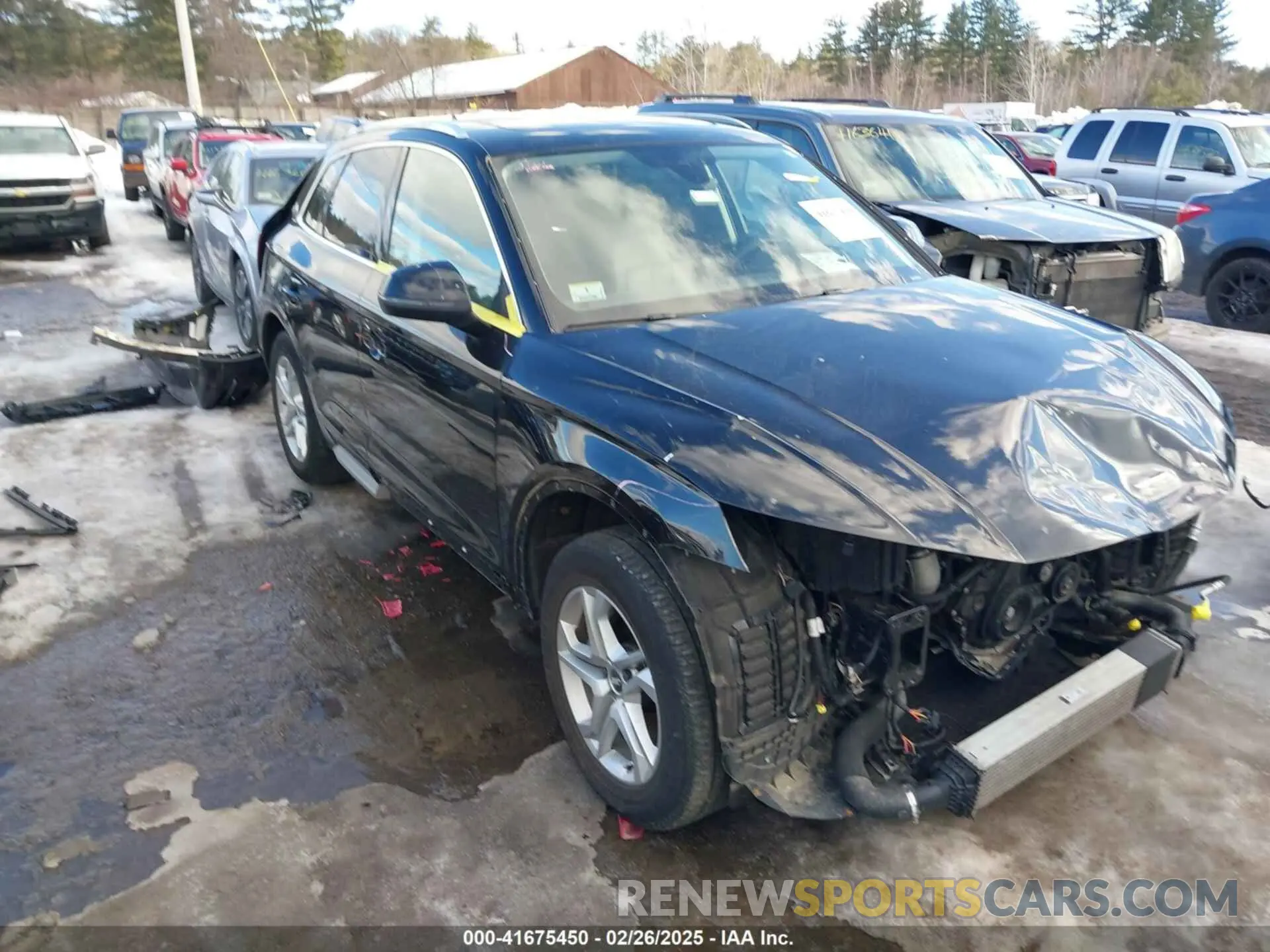 1 Photograph of a damaged car WA1ANAFYXK2098173 AUDI Q5 2019