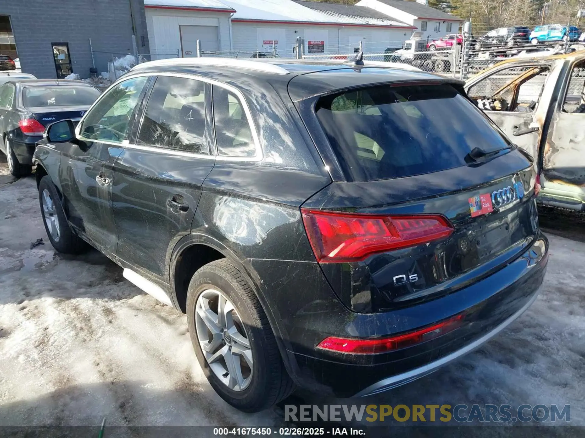 3 Photograph of a damaged car WA1ANAFYXK2098173 AUDI Q5 2019