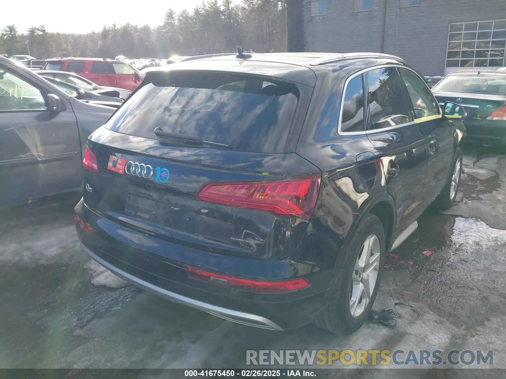 4 Photograph of a damaged car WA1ANAFYXK2098173 AUDI Q5 2019