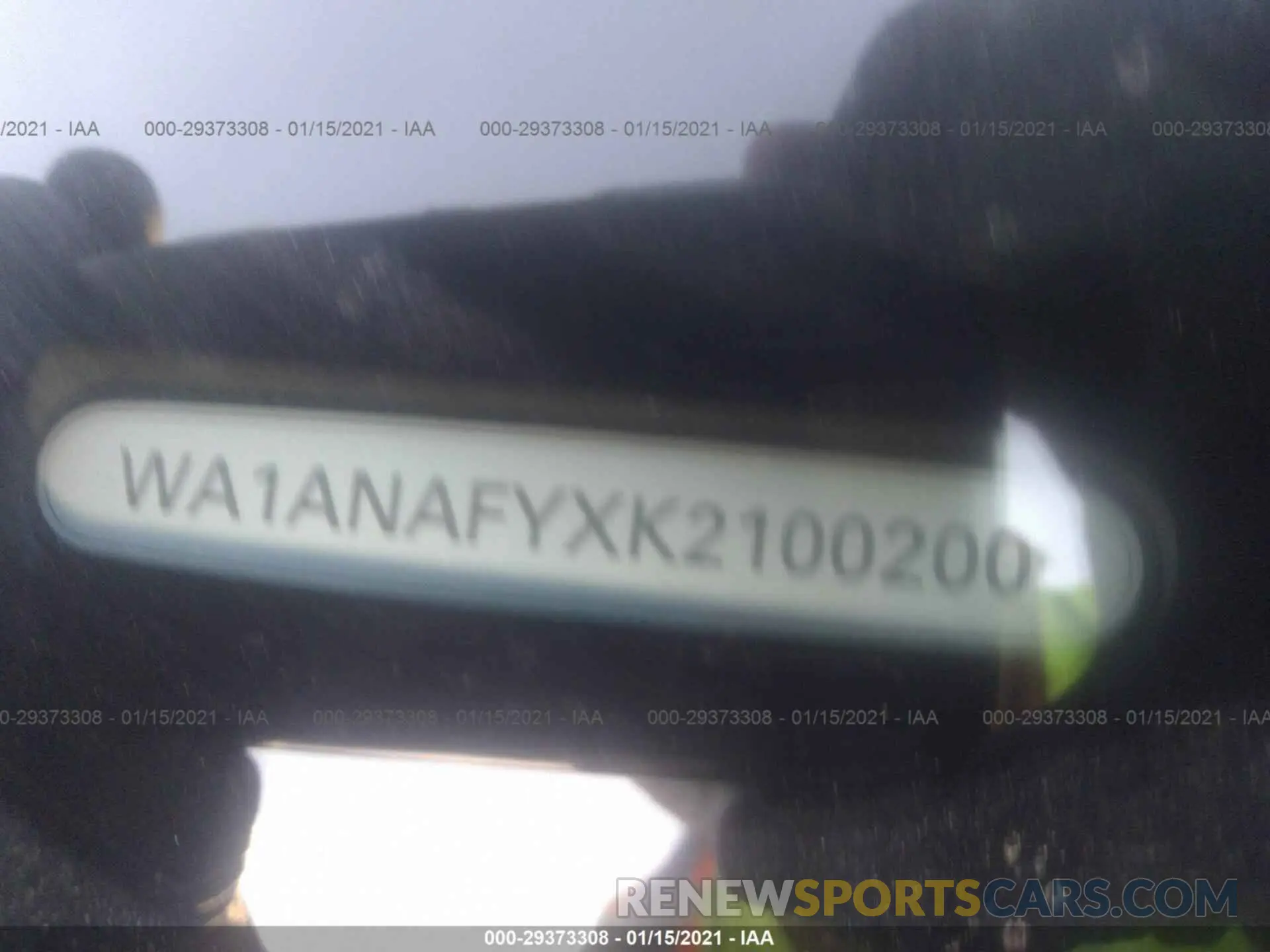 9 Photograph of a damaged car WA1ANAFYXK2100200 AUDI Q5 2019