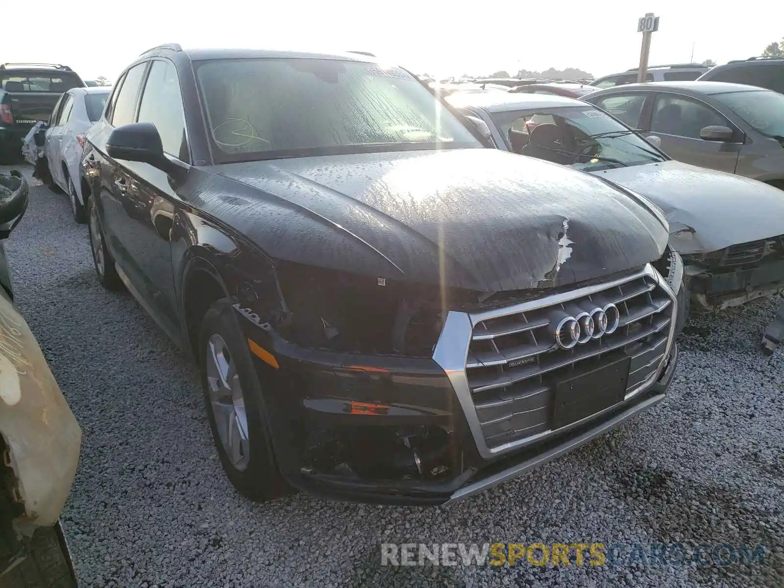 1 Photograph of a damaged car WA1ANAFYXK2106241 AUDI Q5 2019