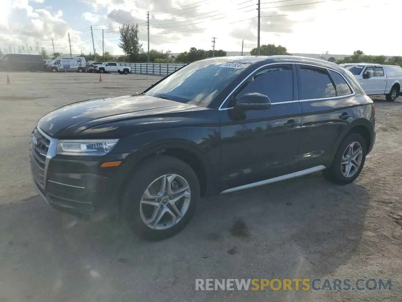 1 Photograph of a damaged car WA1ANAFYXK2116557 AUDI Q5 2019