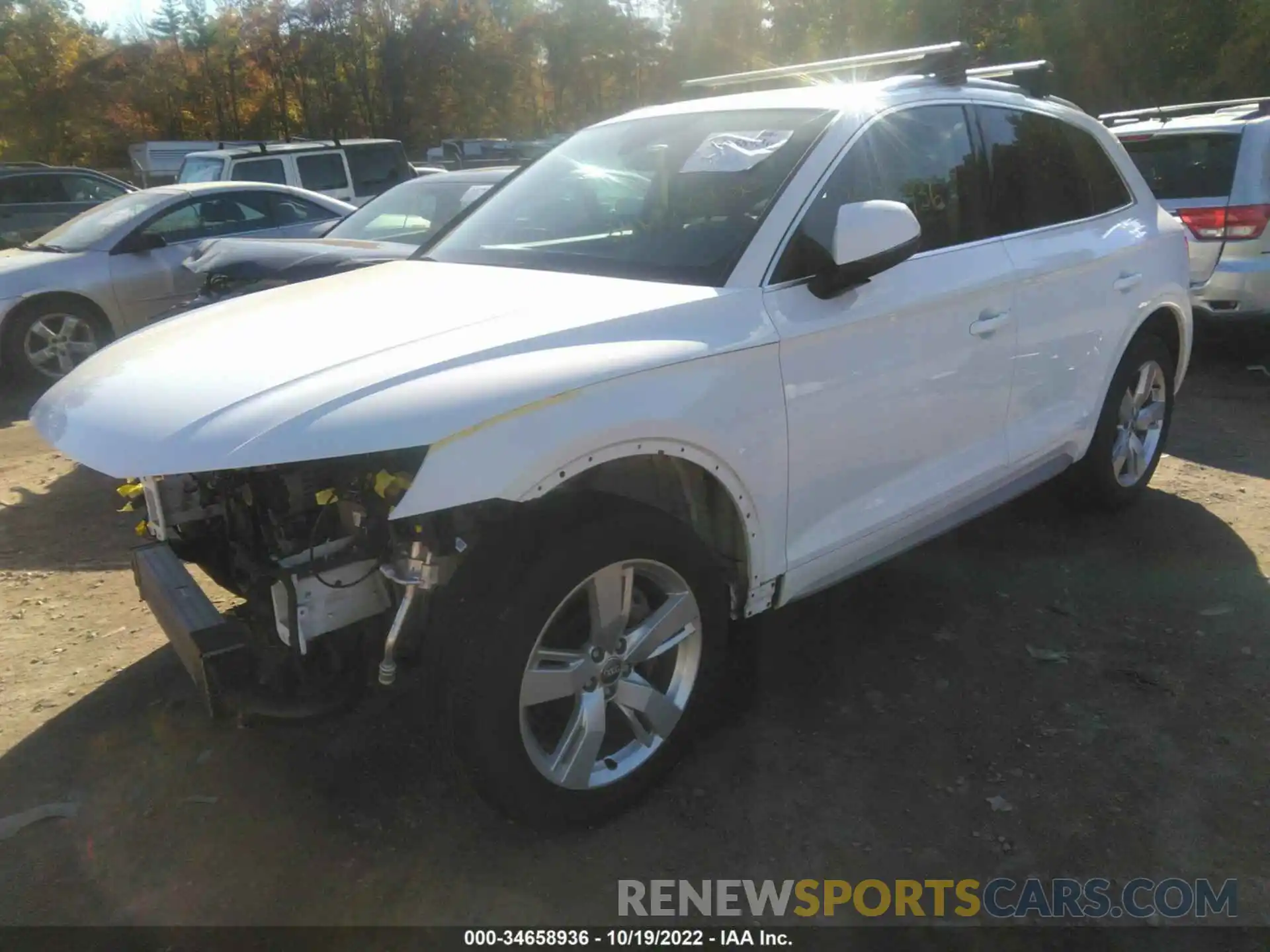 2 Photograph of a damaged car WA1BNAFY0K2016424 AUDI Q5 2019