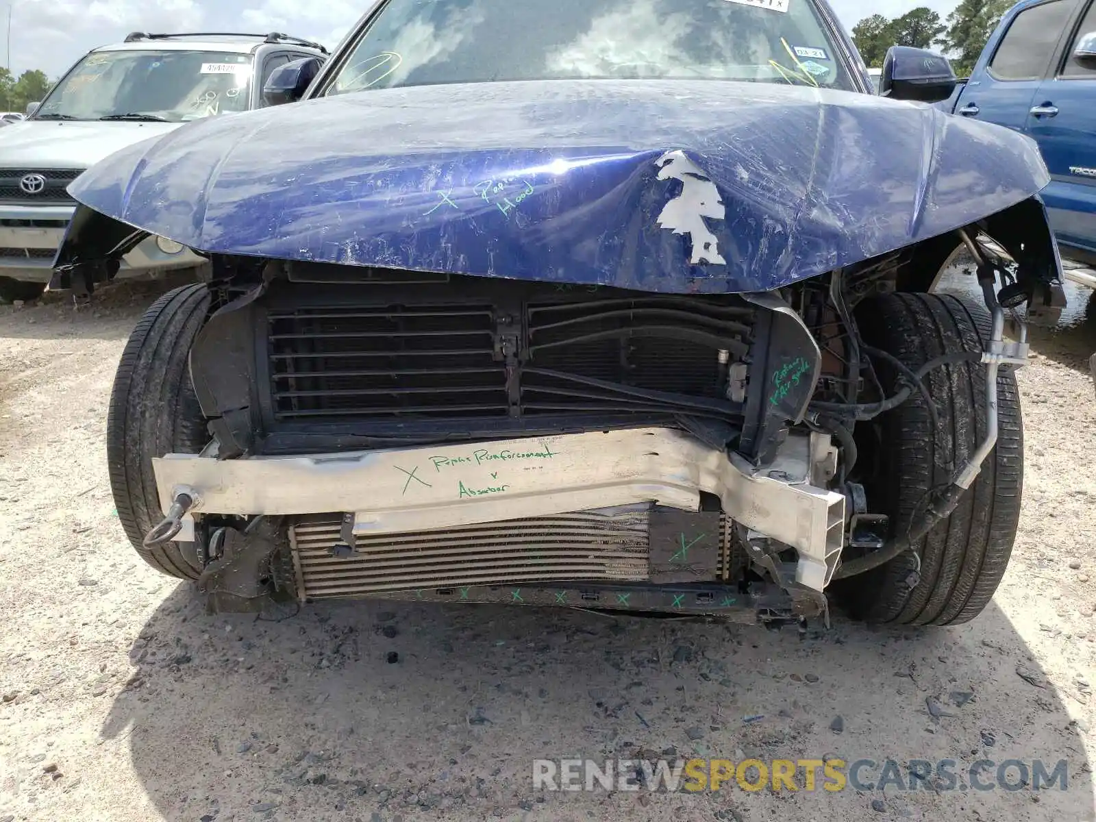 9 Photograph of a damaged car WA1BNAFY0K2030534 AUDI Q5 2019