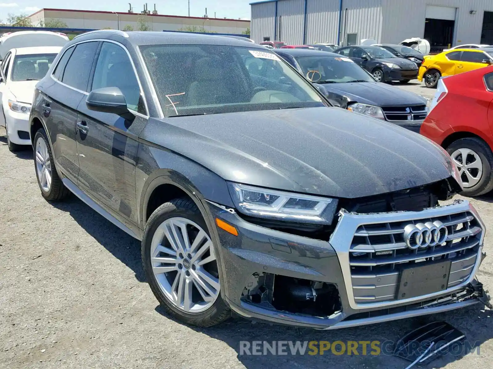 1 Photograph of a damaged car WA1BNAFY0K2041596 AUDI Q5 2019