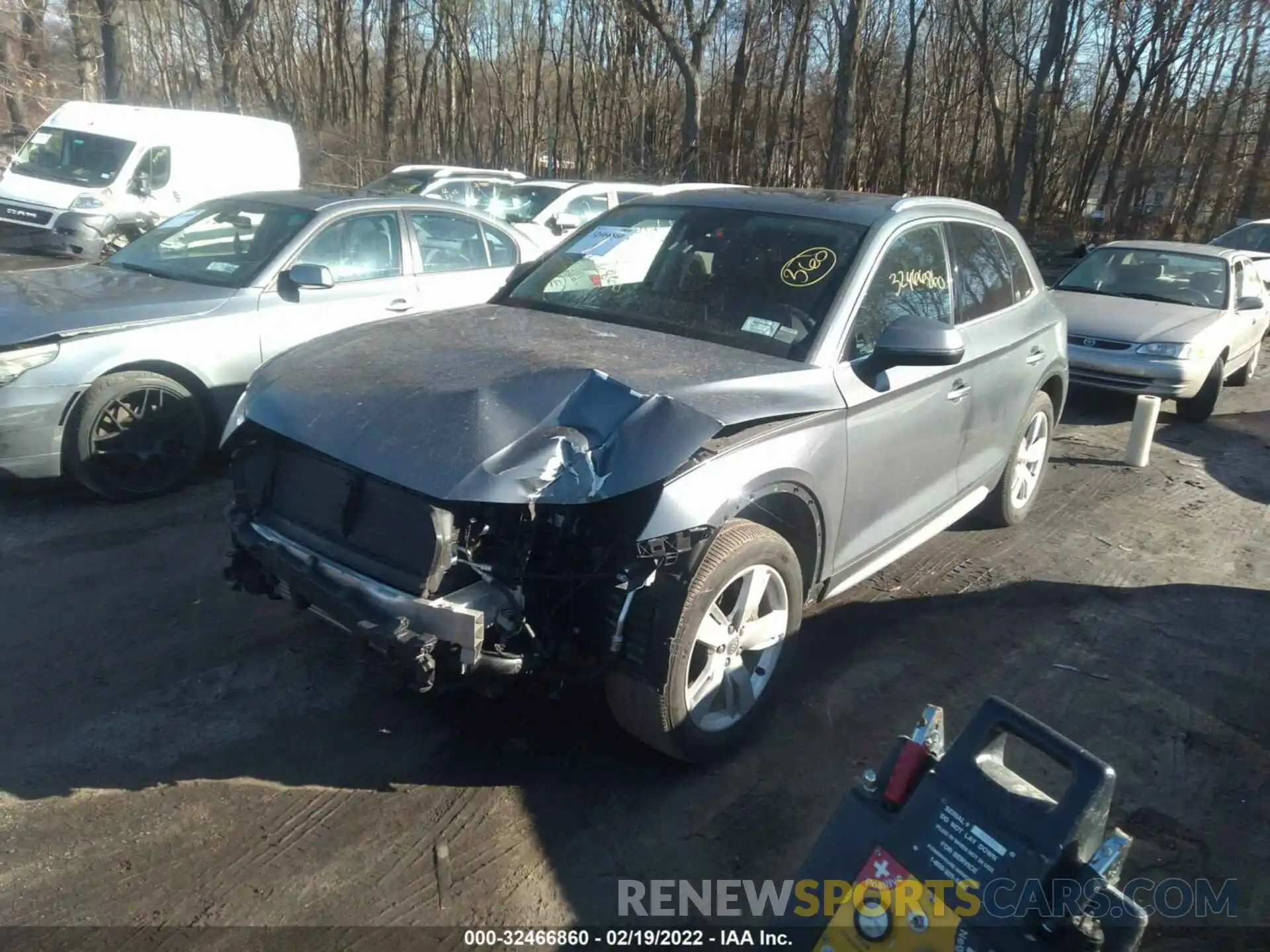 2 Photograph of a damaged car WA1BNAFY0K2045809 AUDI Q5 2019