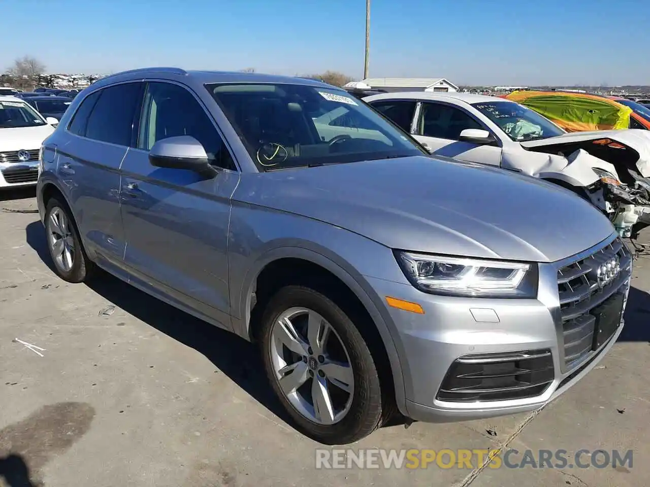 1 Photograph of a damaged car WA1BNAFY0K2053697 AUDI Q5 2019